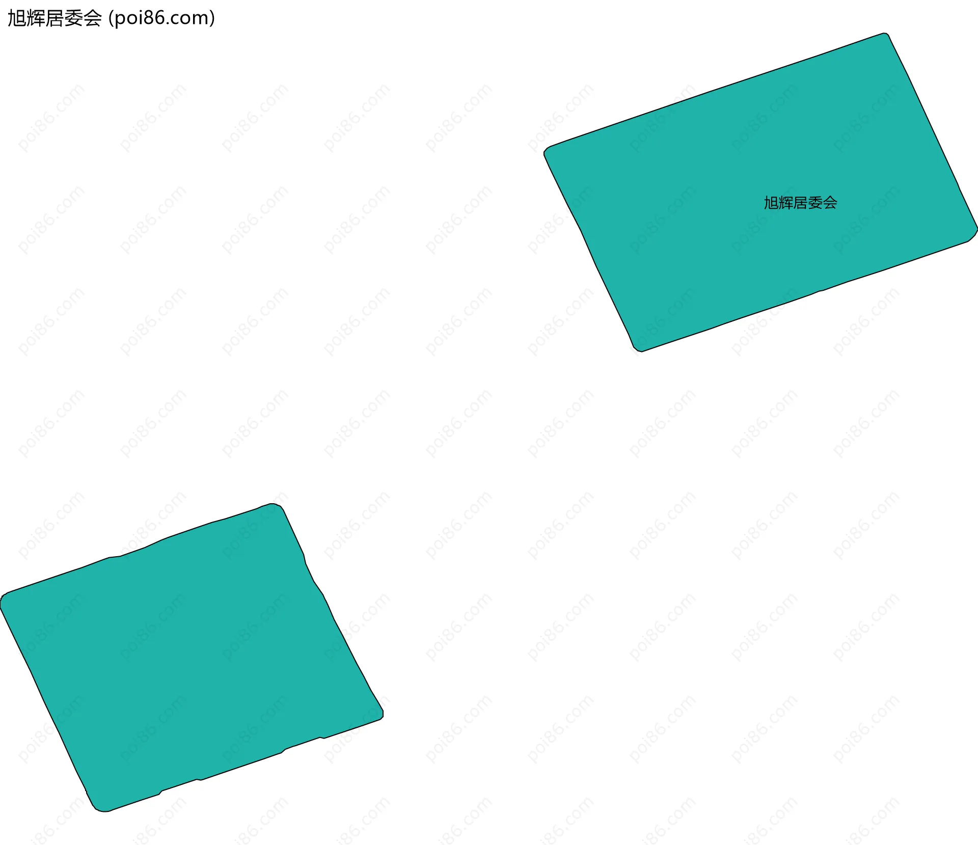 旭辉居委会边界地图