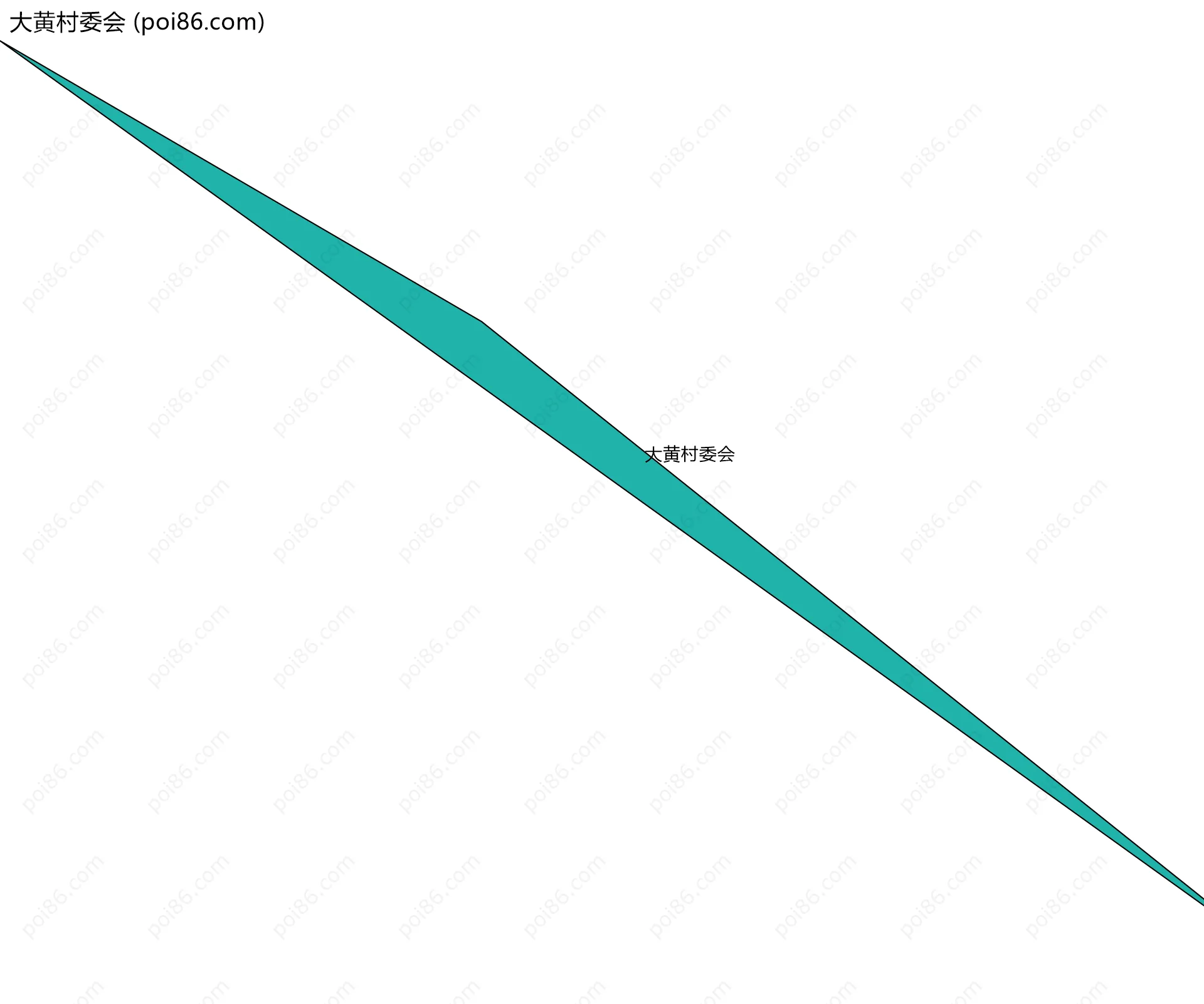 大黄村委会边界地图