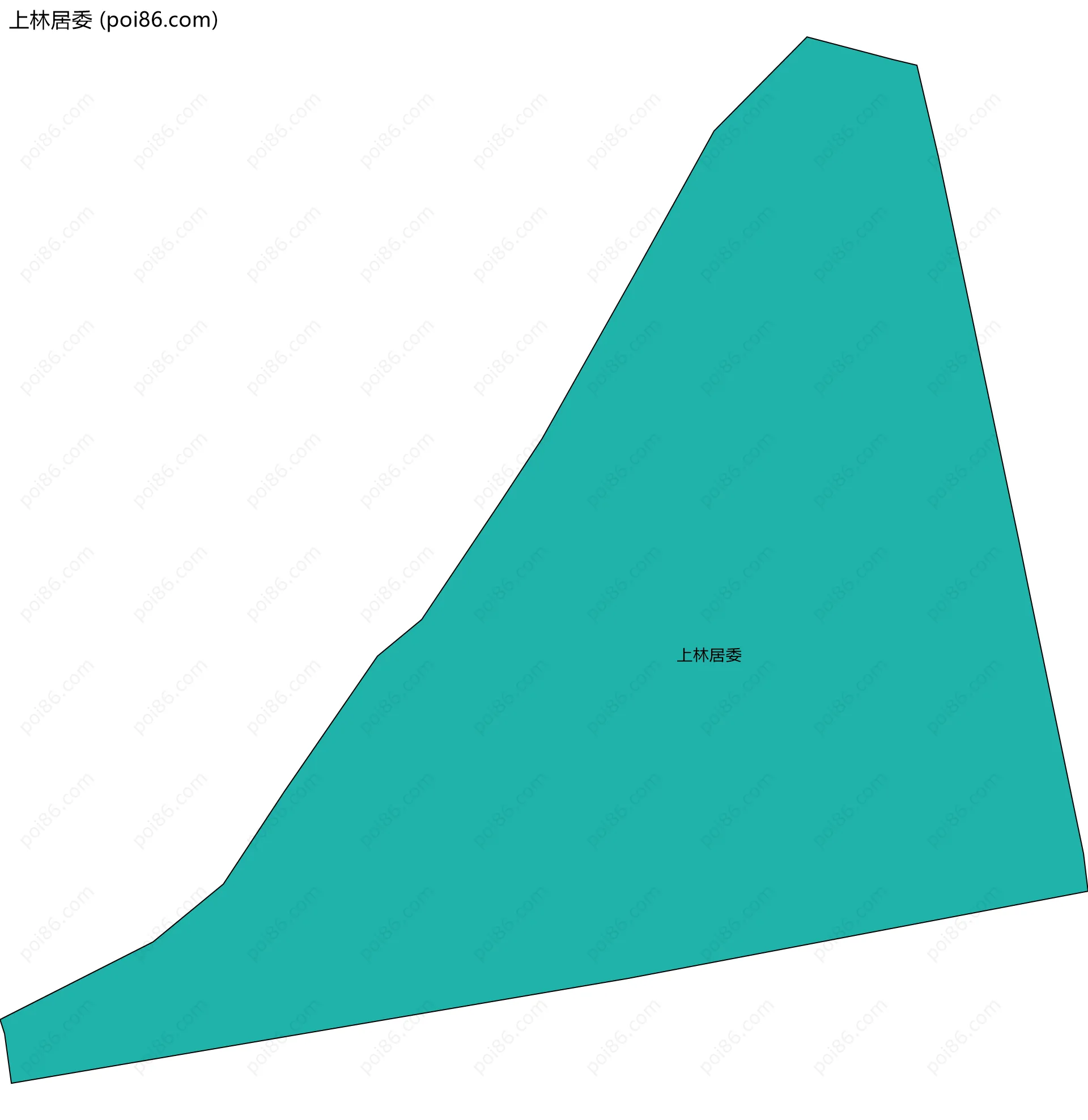 上林居委边界地图