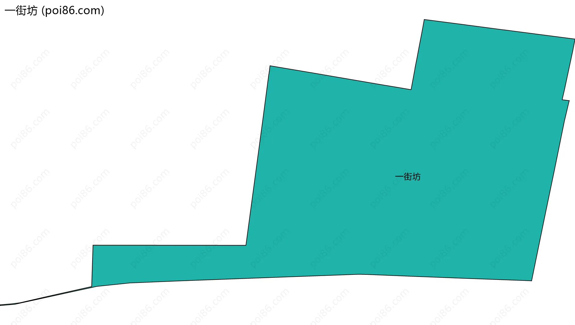 一街坊边界地图