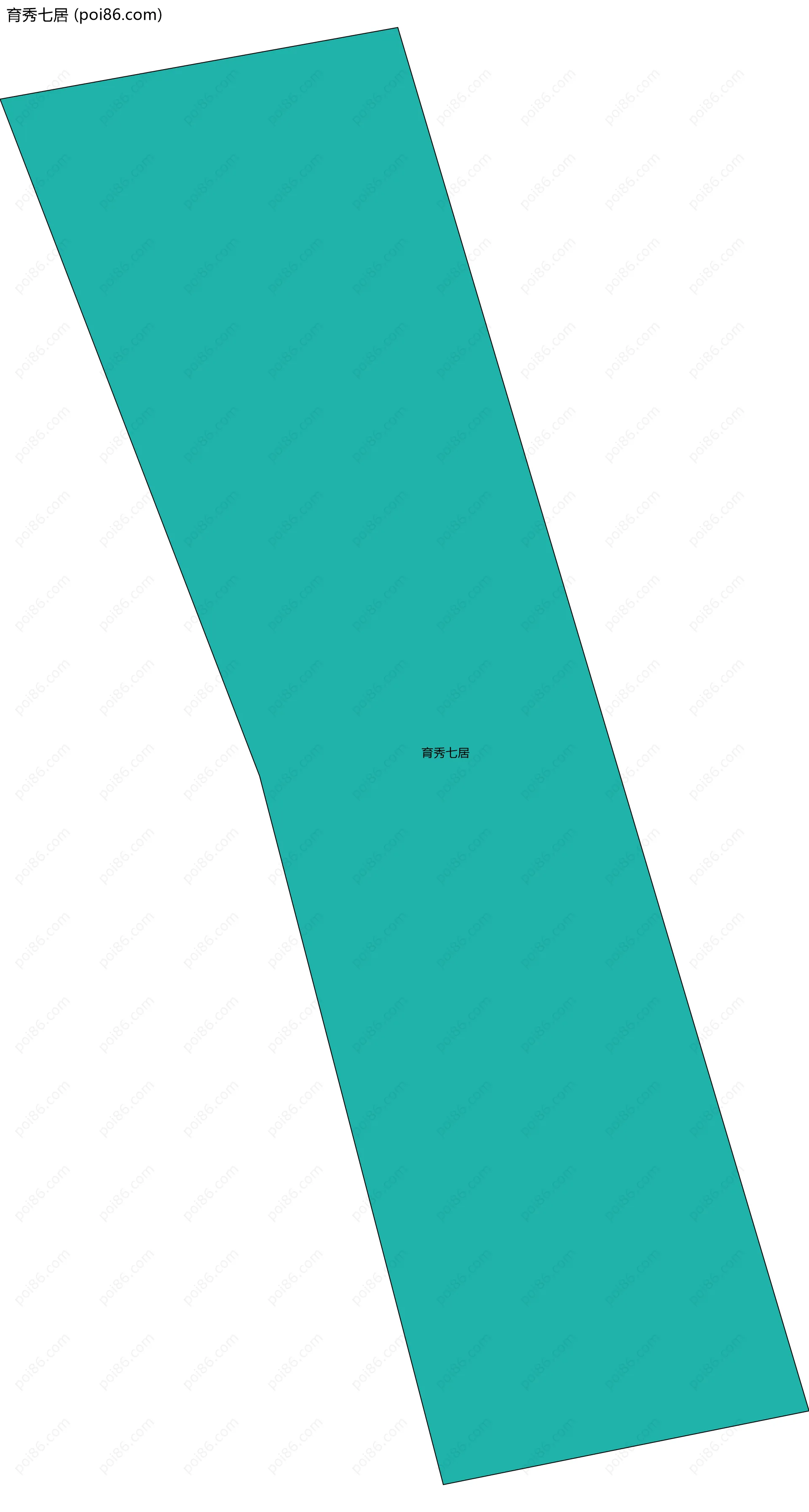 育秀七居边界地图