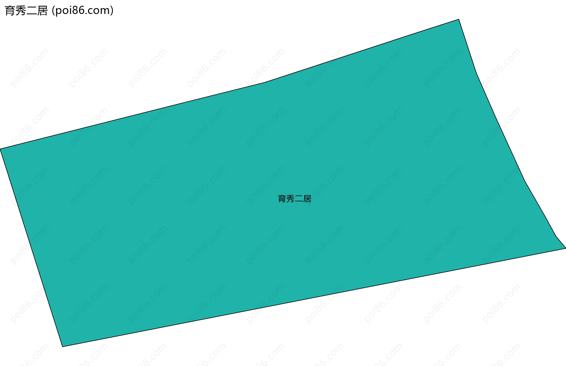 育秀二居边界地图