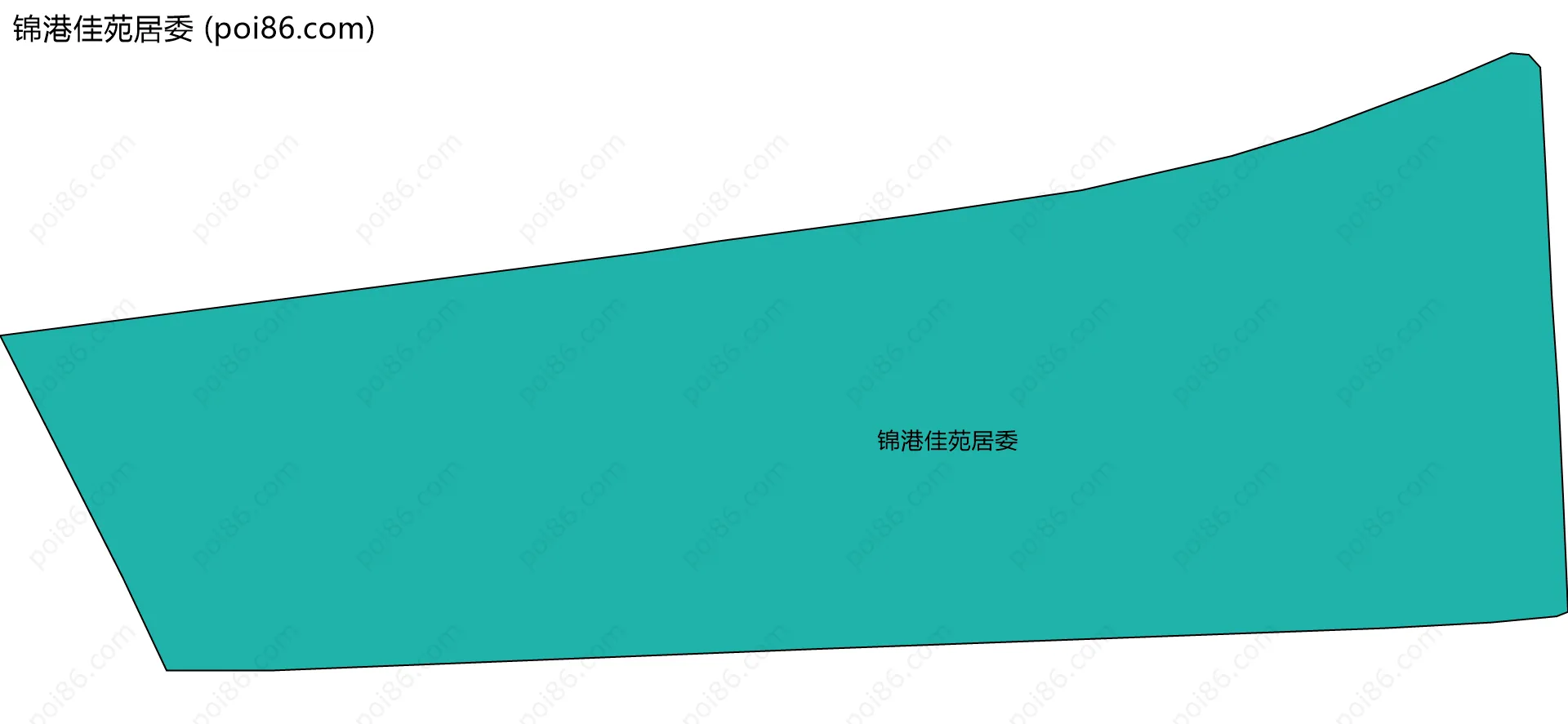 锦港佳苑居委边界地图