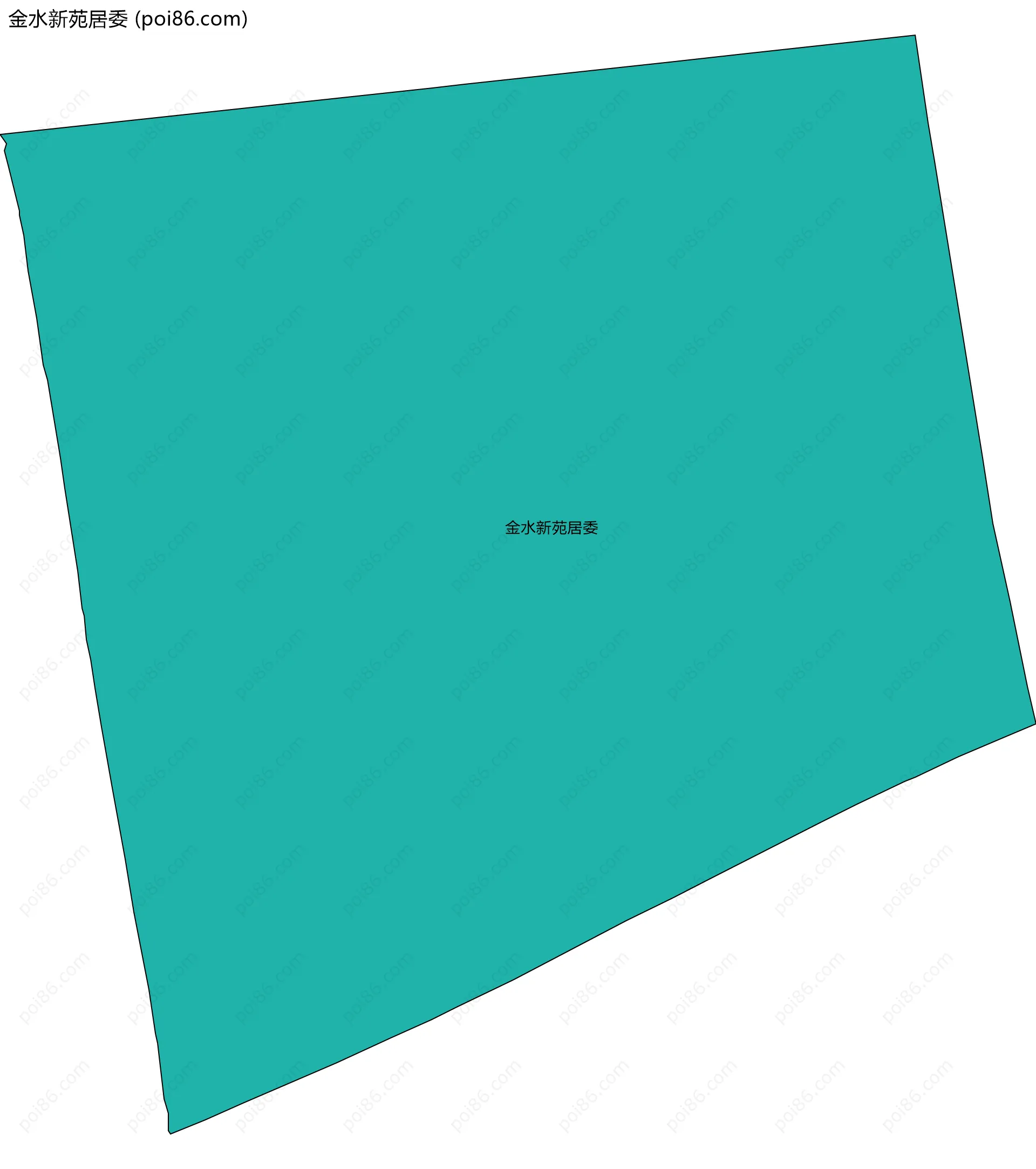 金水新苑居委边界地图