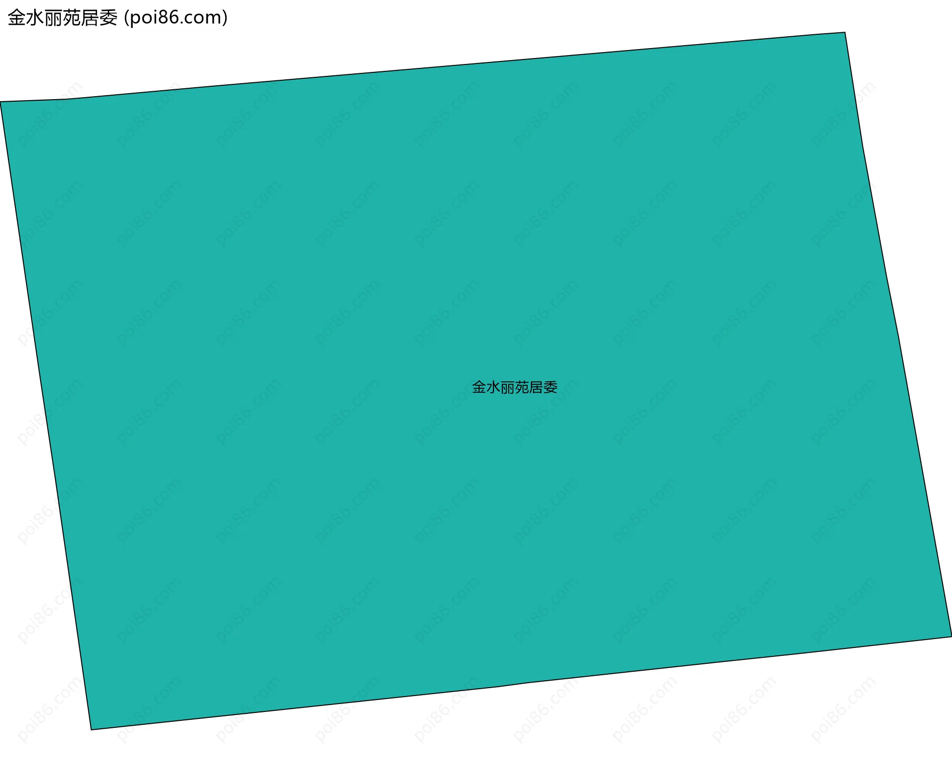 金水丽苑居委边界地图