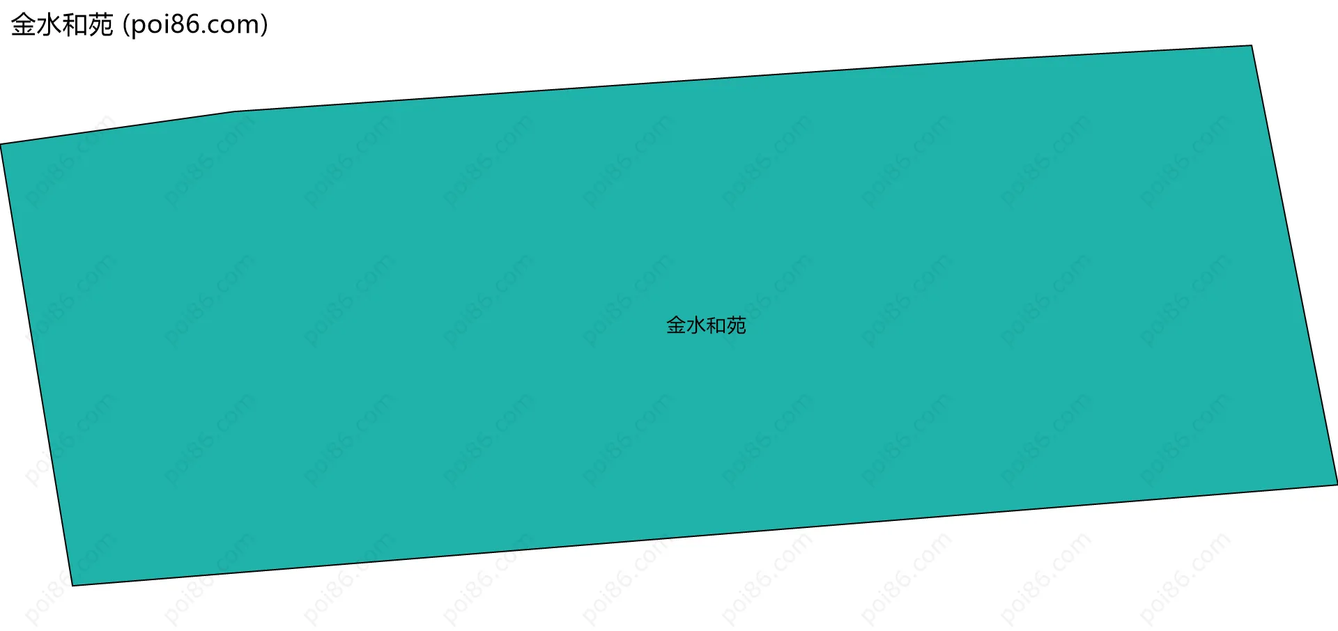 金水和苑边界地图