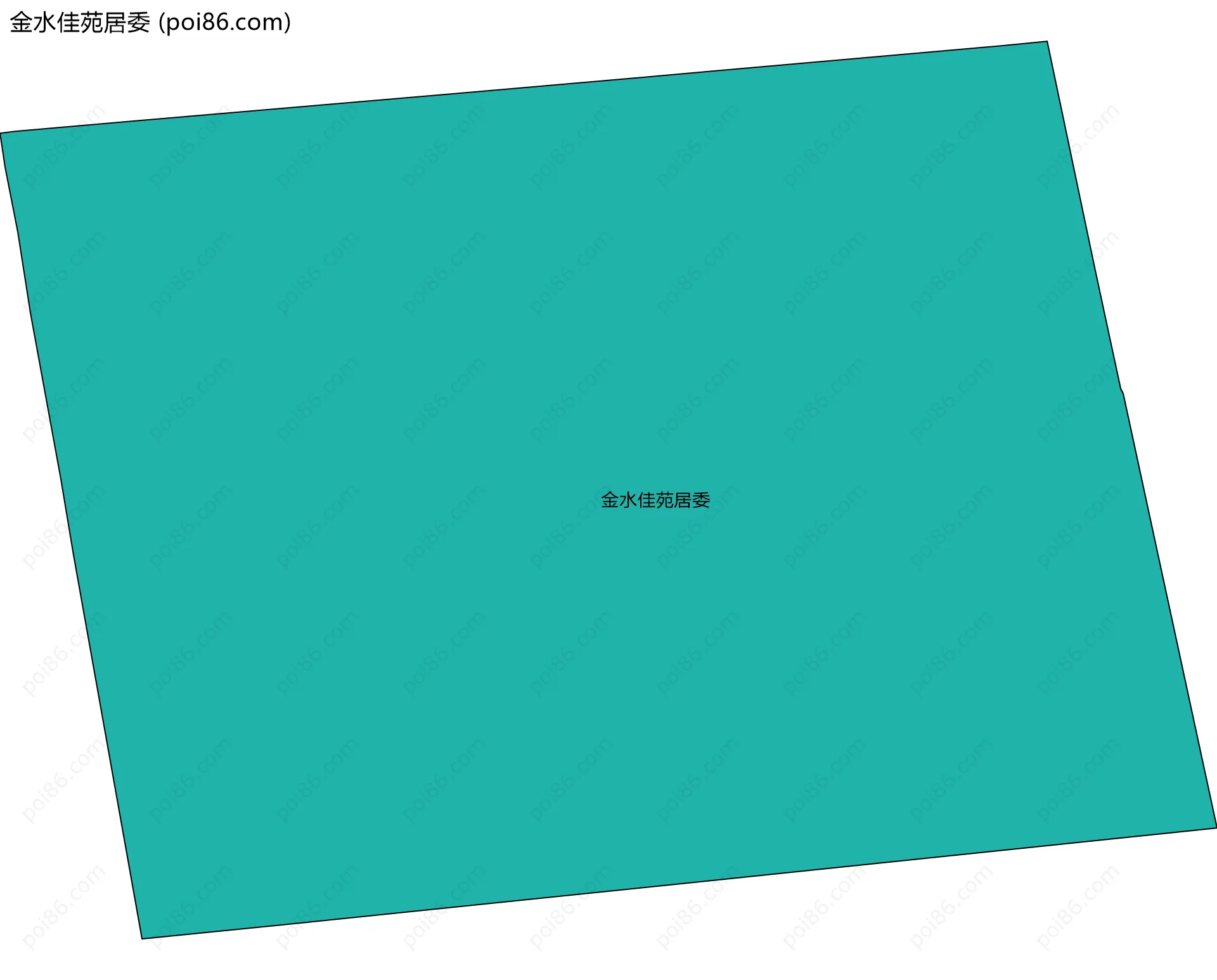 金水佳苑居委边界地图