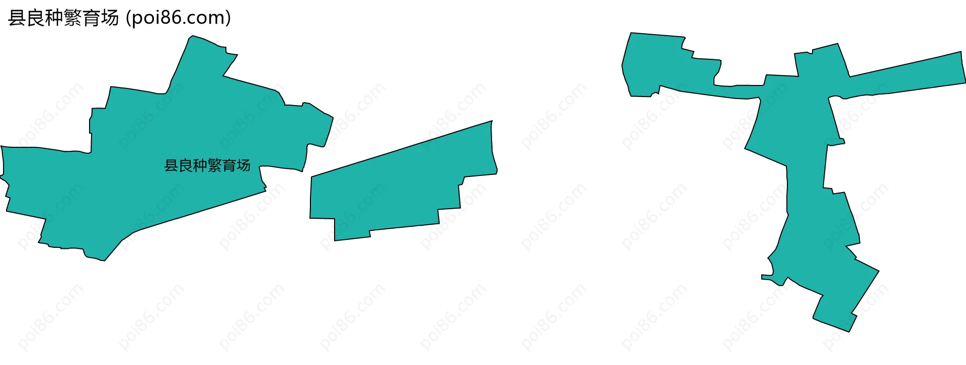 县良种繁育场边界地图