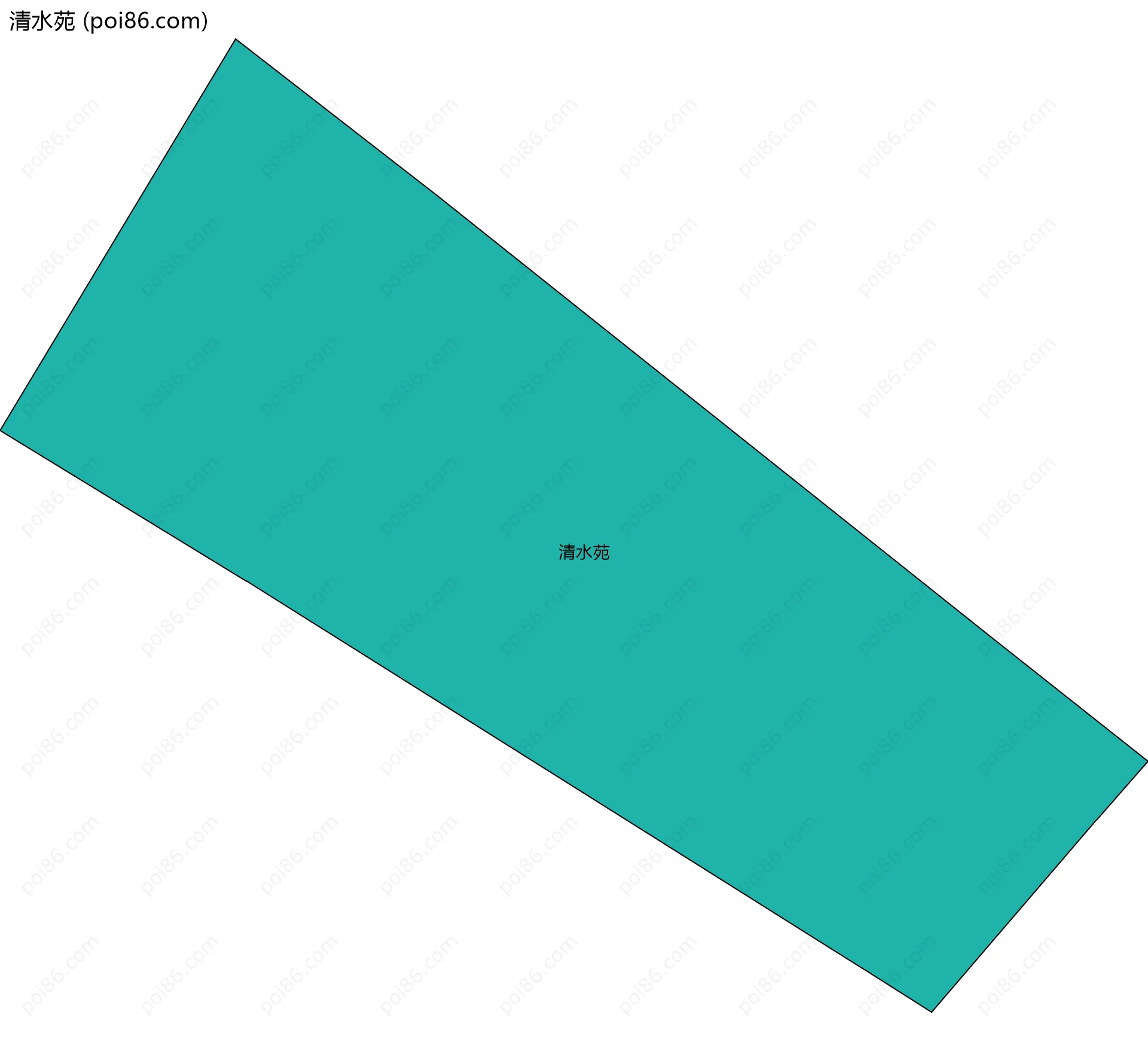 清水苑边界地图