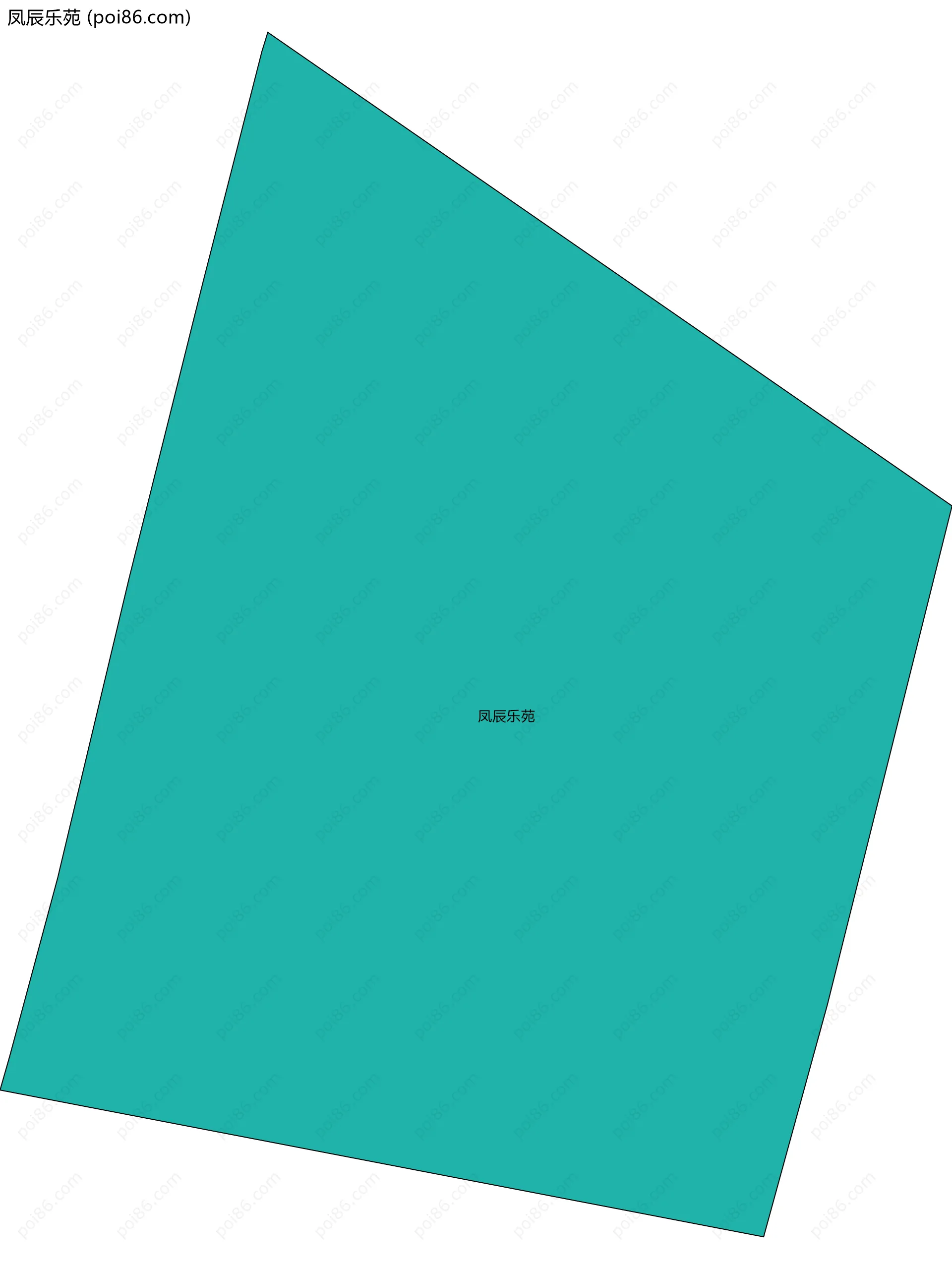 凤辰乐苑边界地图