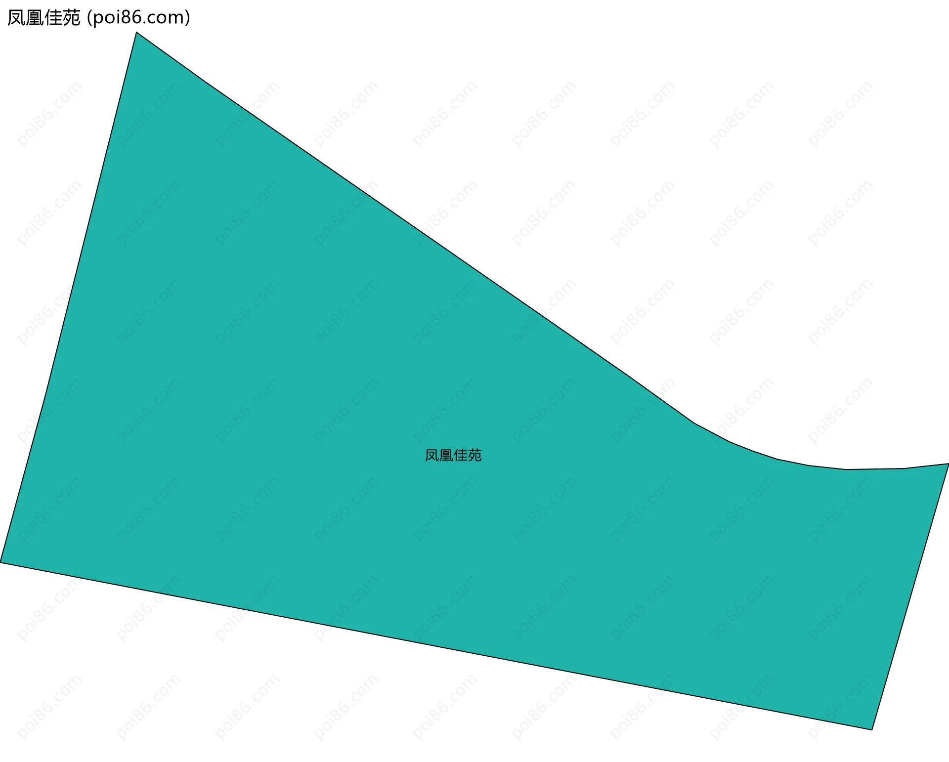 凤凰佳苑边界地图