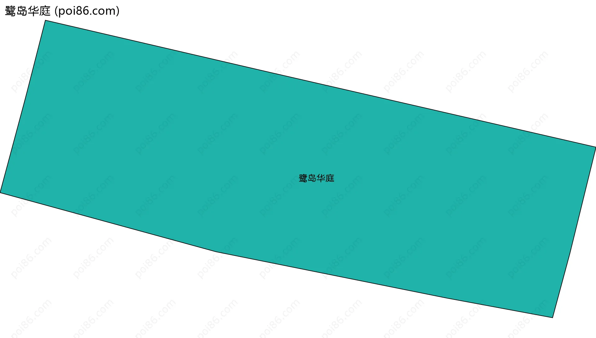 鹭岛华庭边界地图