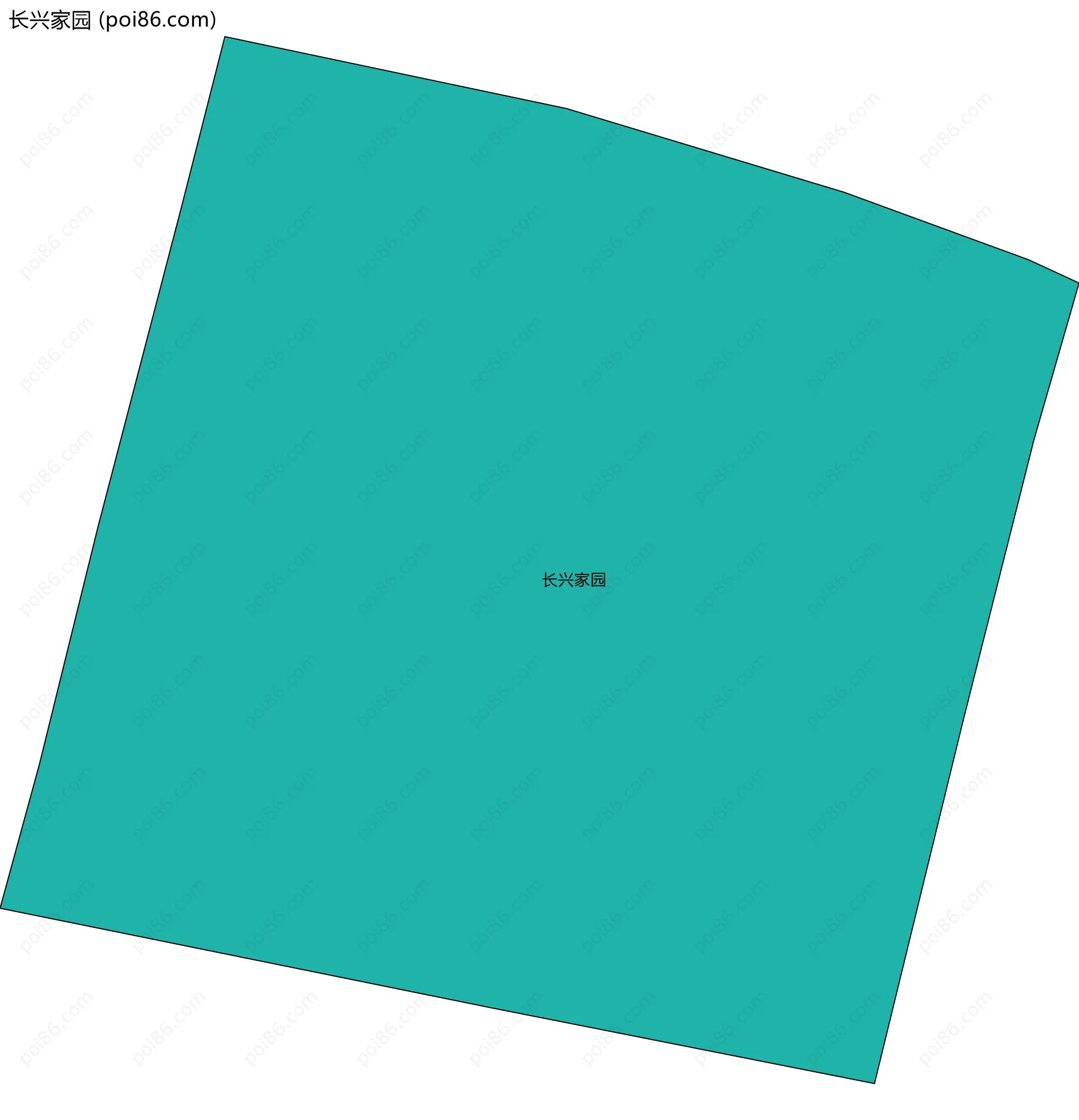 长兴家园边界地图