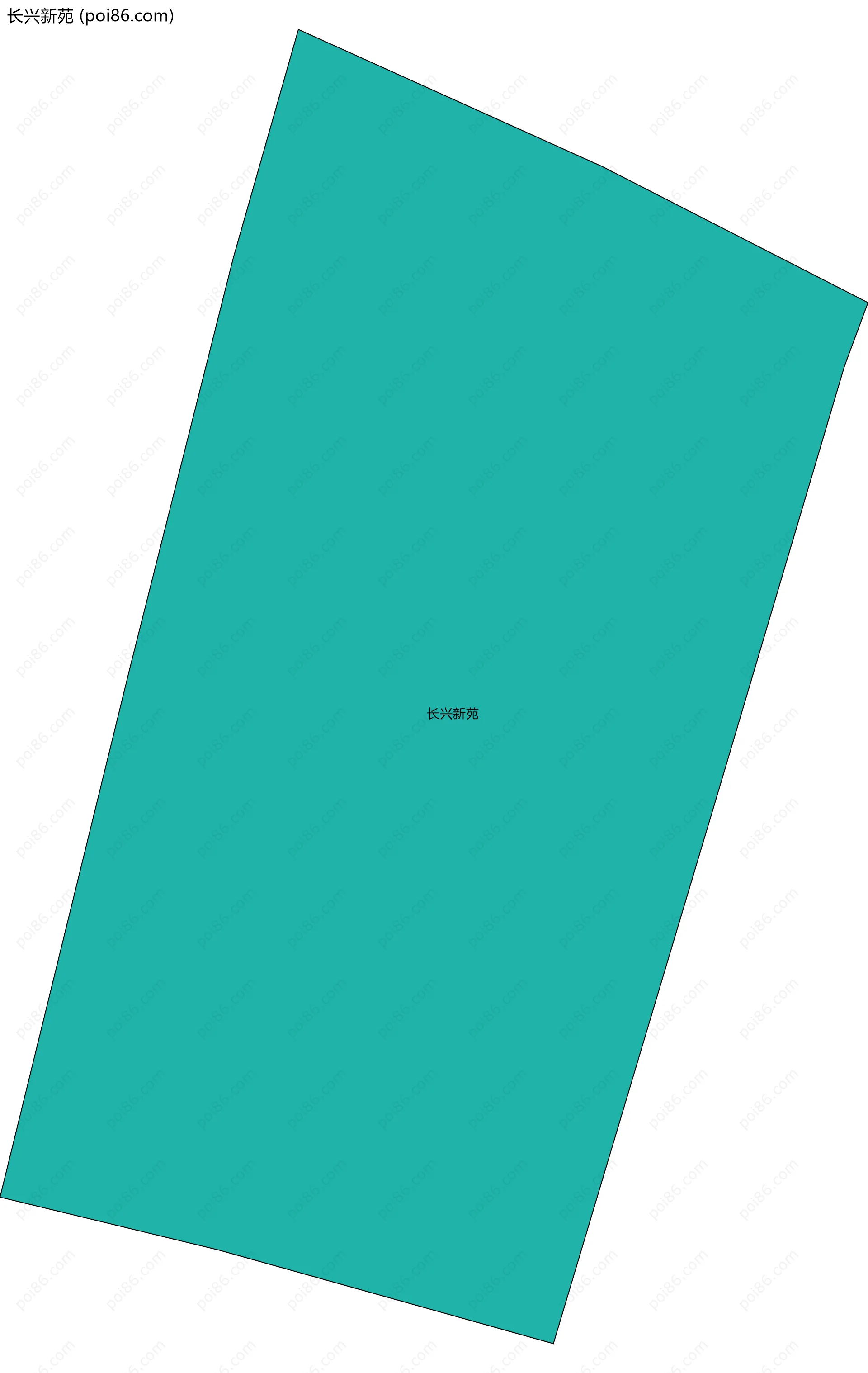 长兴新苑边界地图