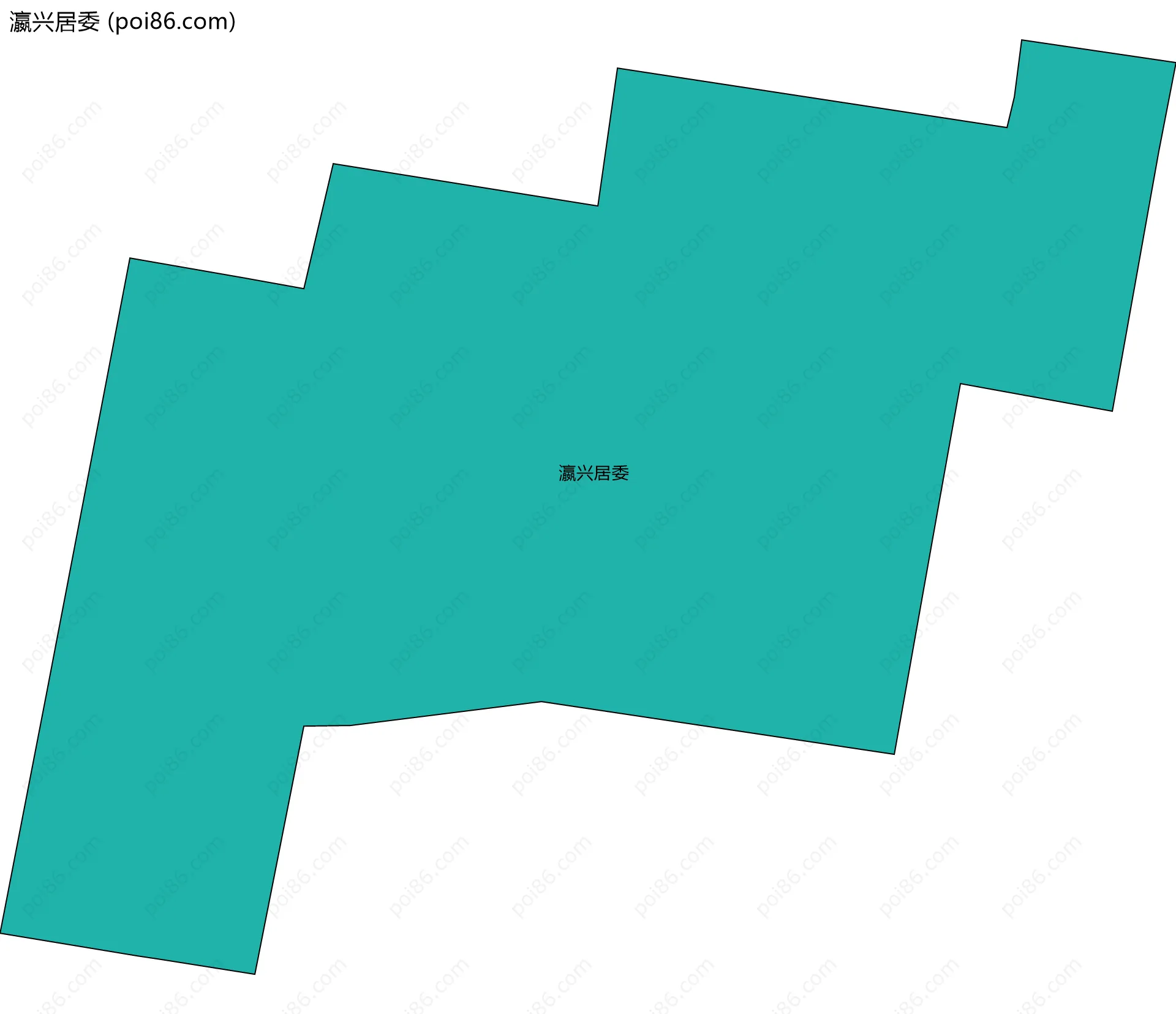 瀛兴居委边界地图