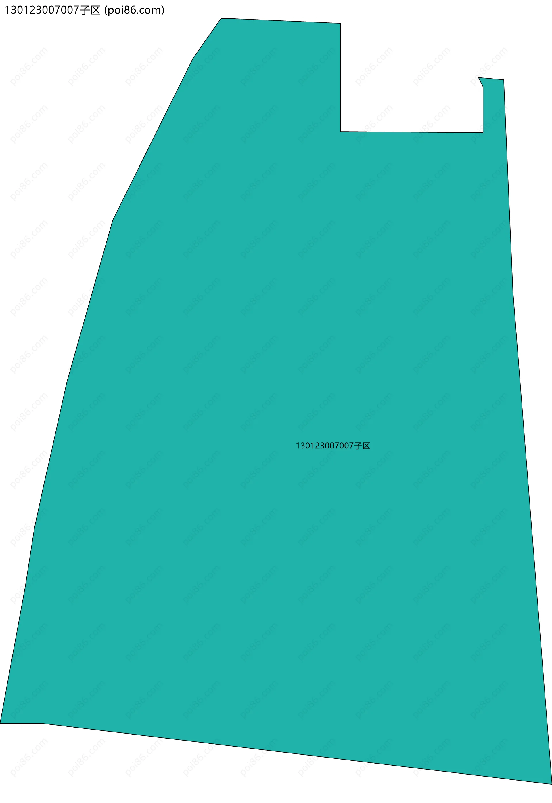 130123007007子区边界地图