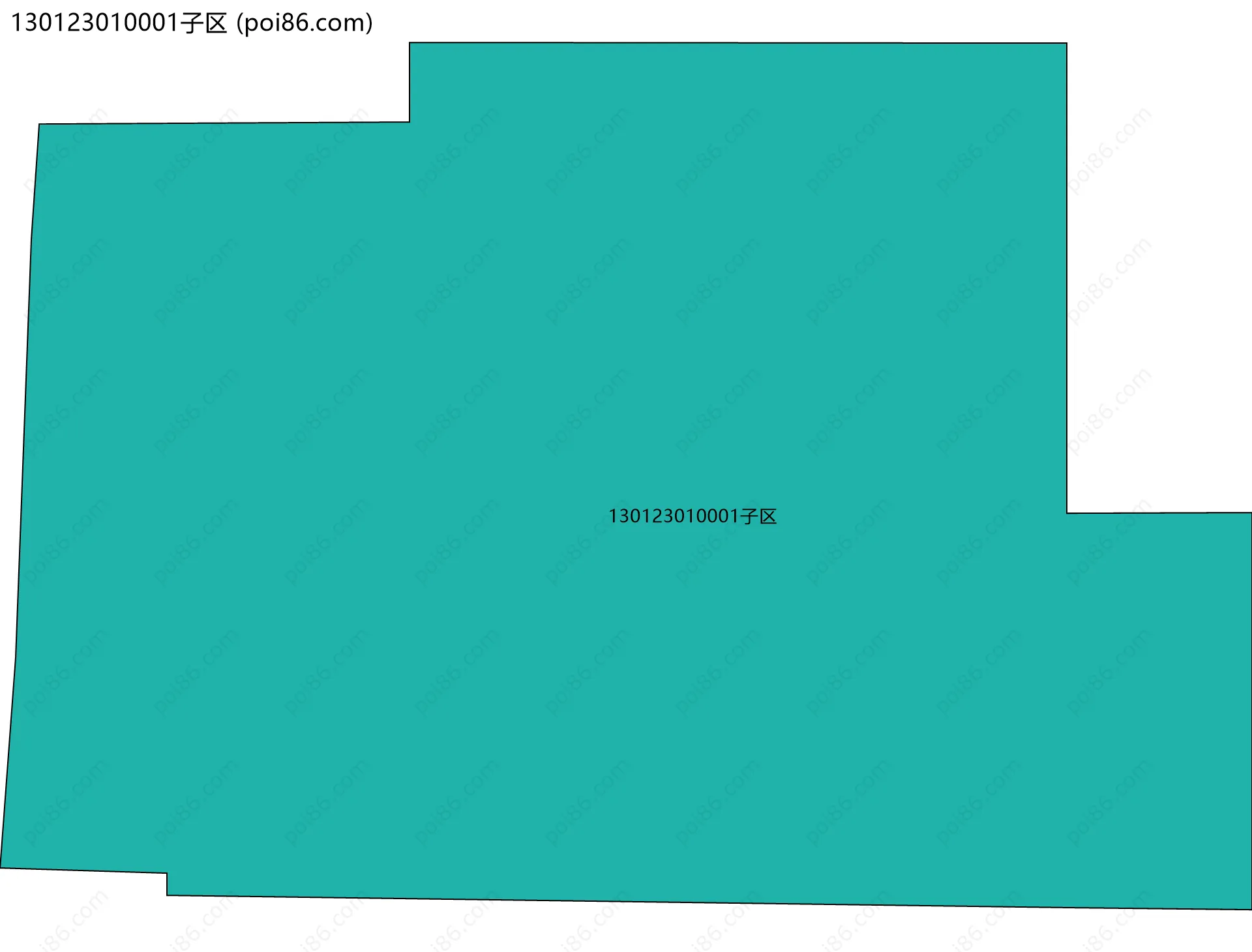 130123010001子区边界地图