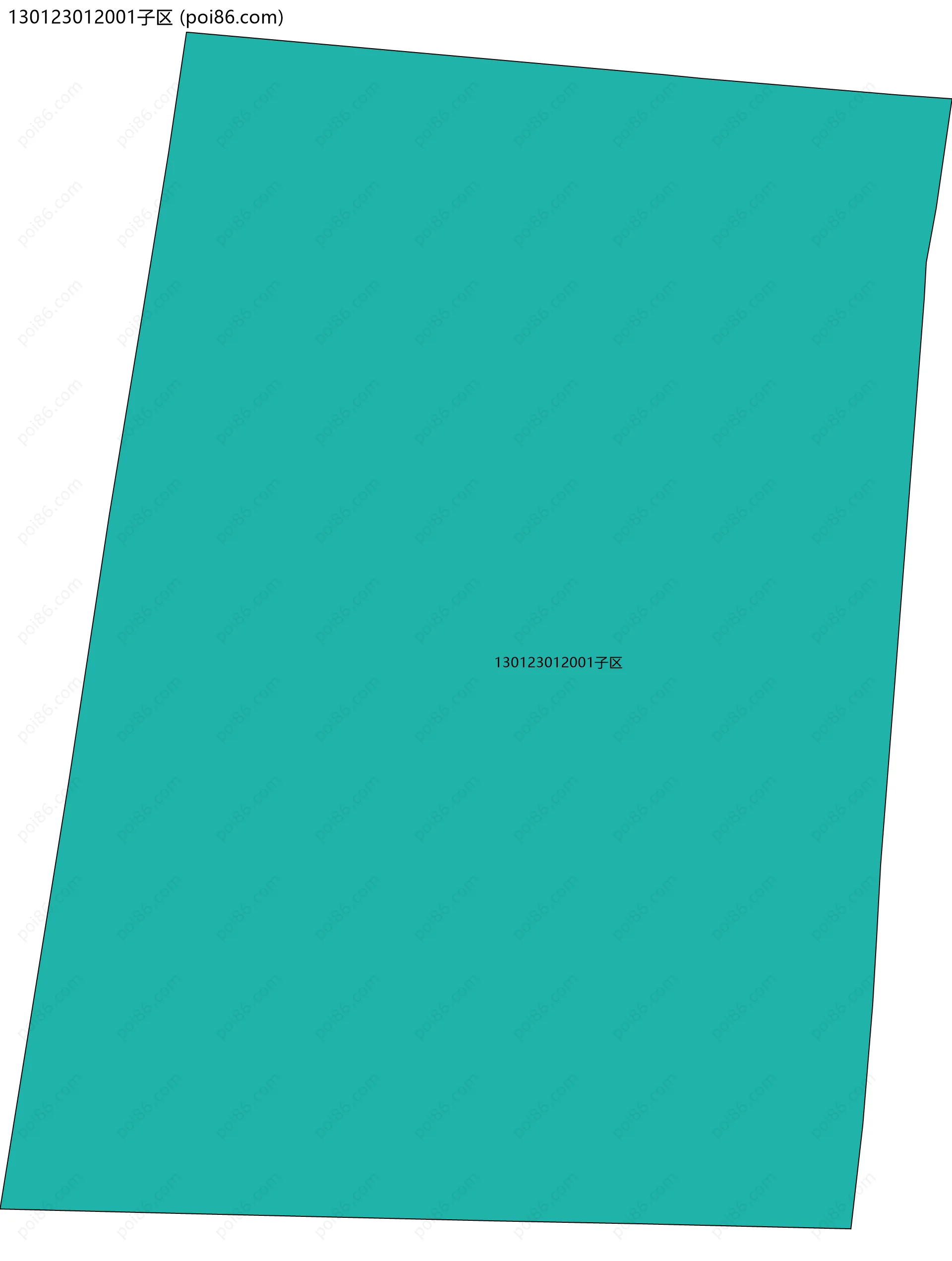 130123012001子区边界地图