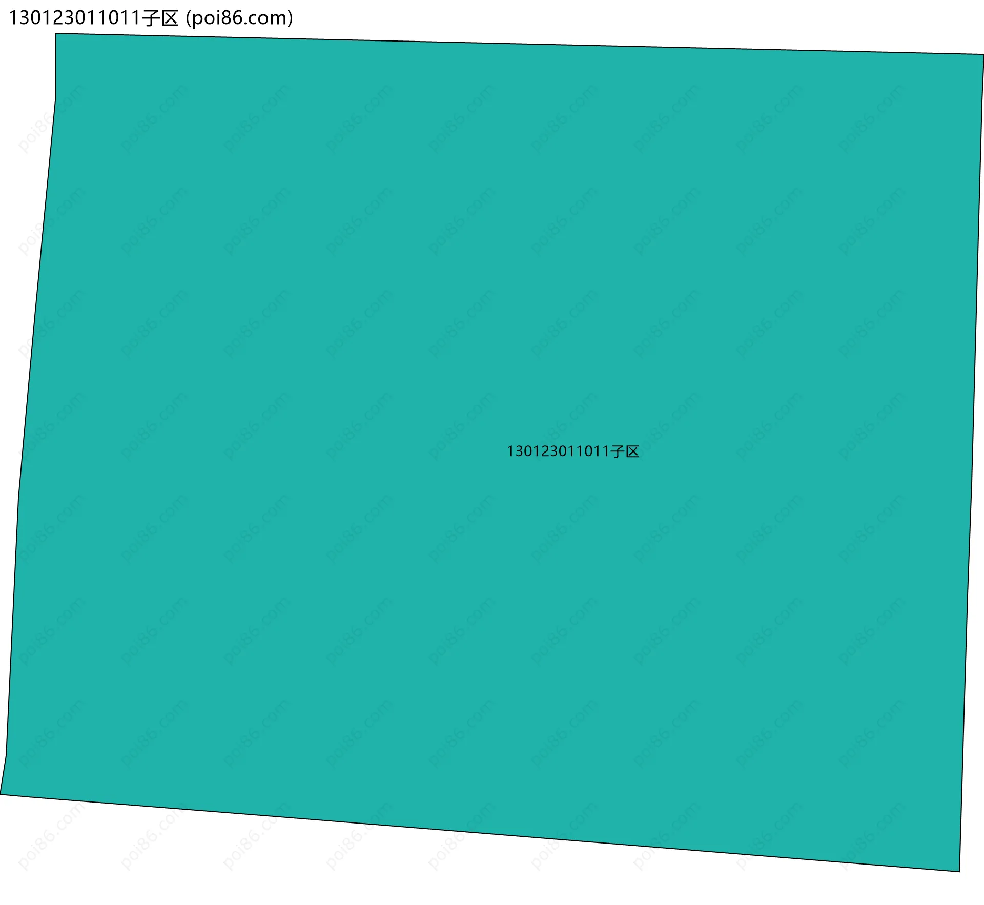 130123011011子区边界地图
