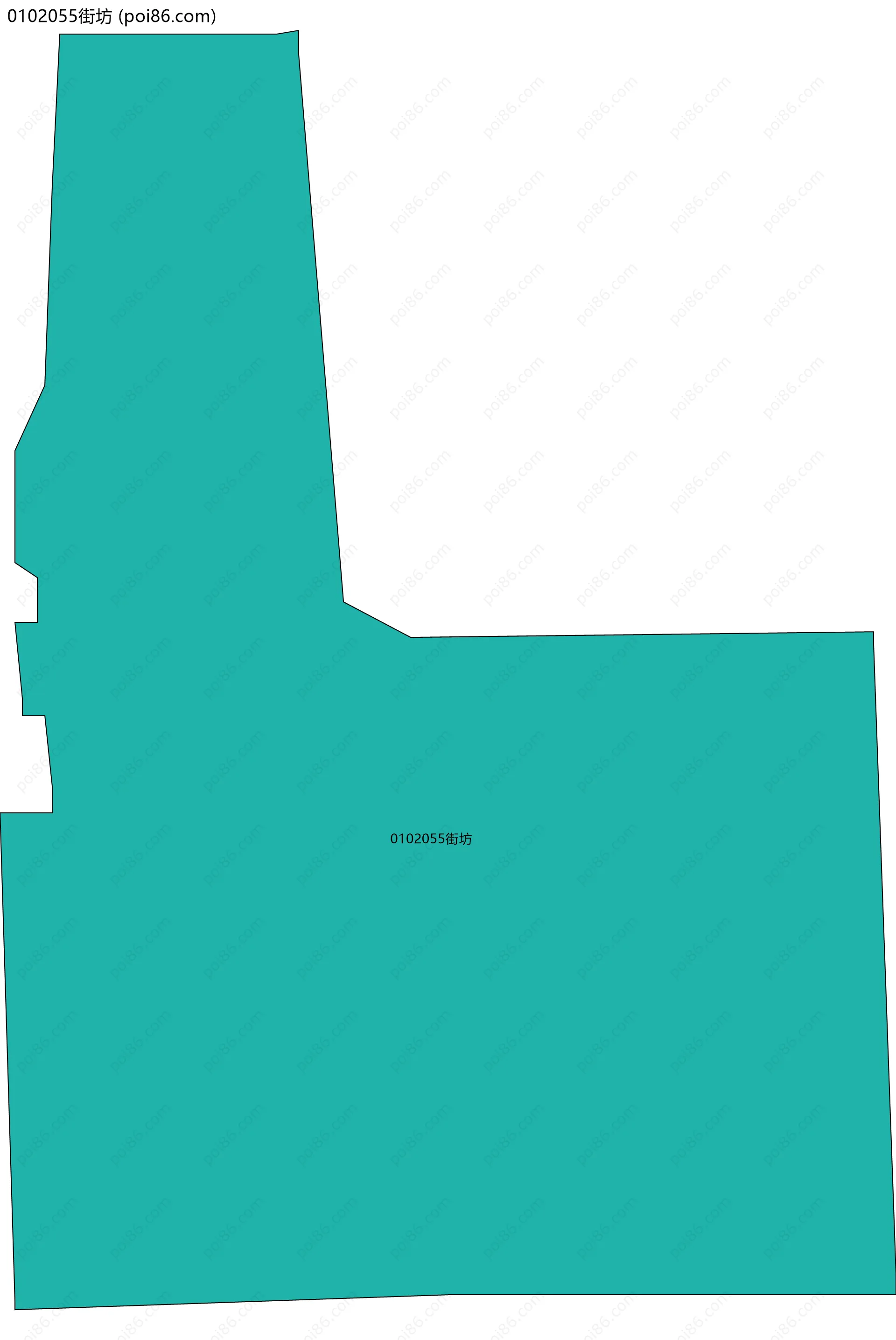 0102055街坊边界地图