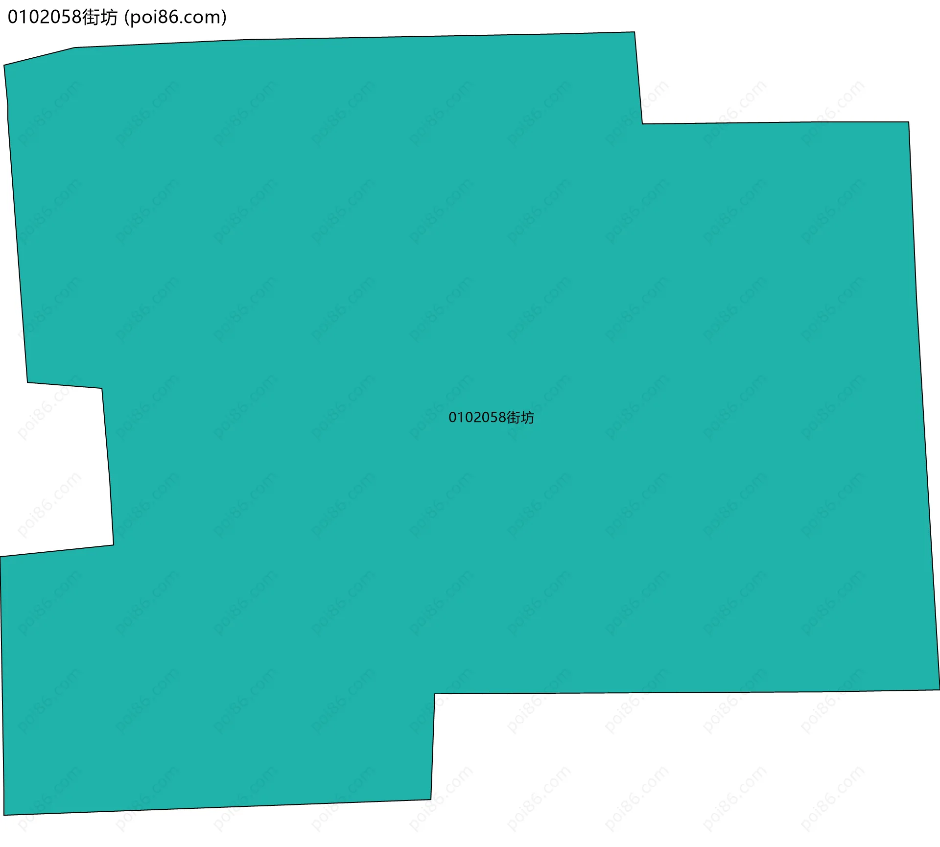 0102058街坊边界地图