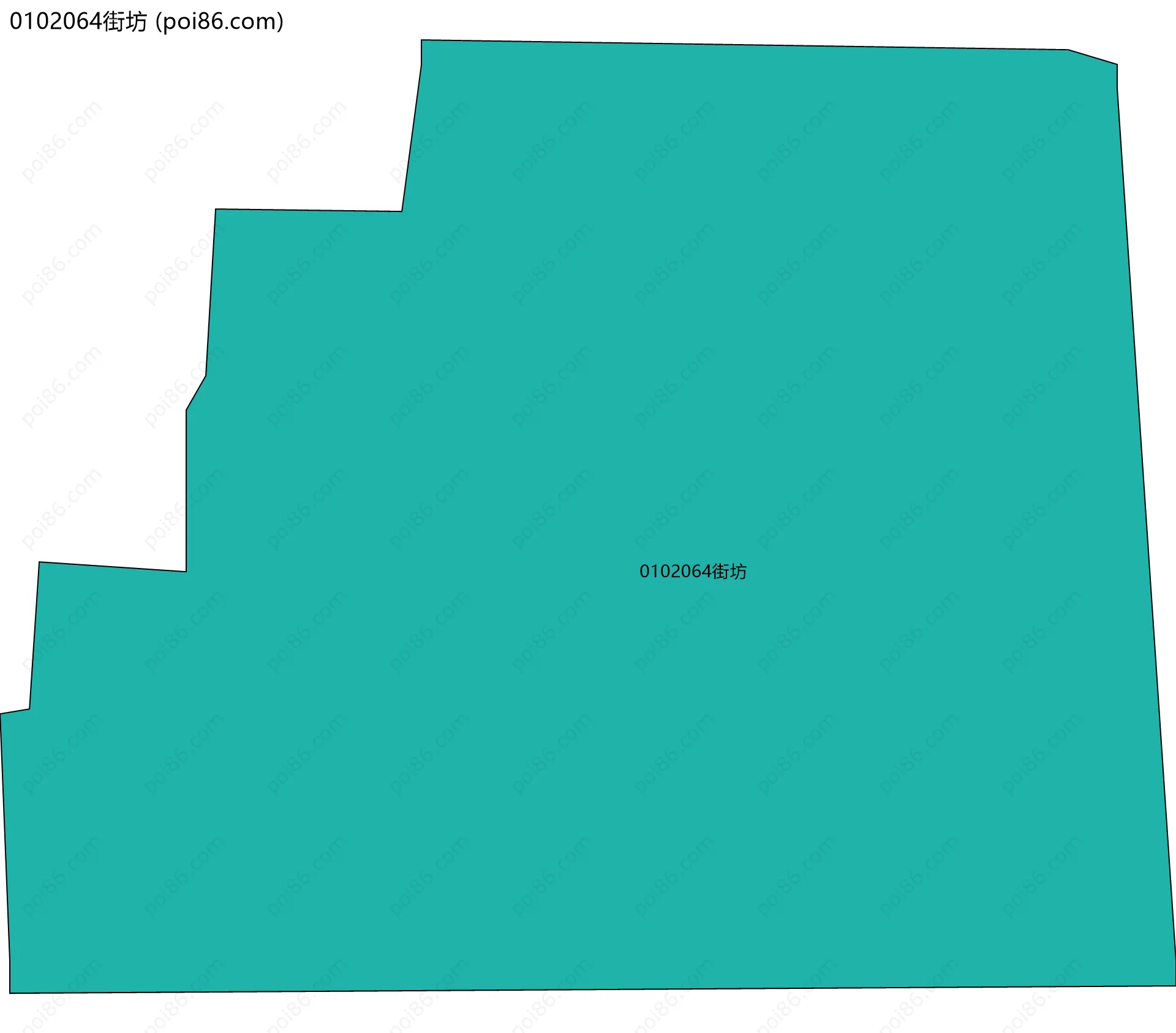 0102064街坊边界地图
