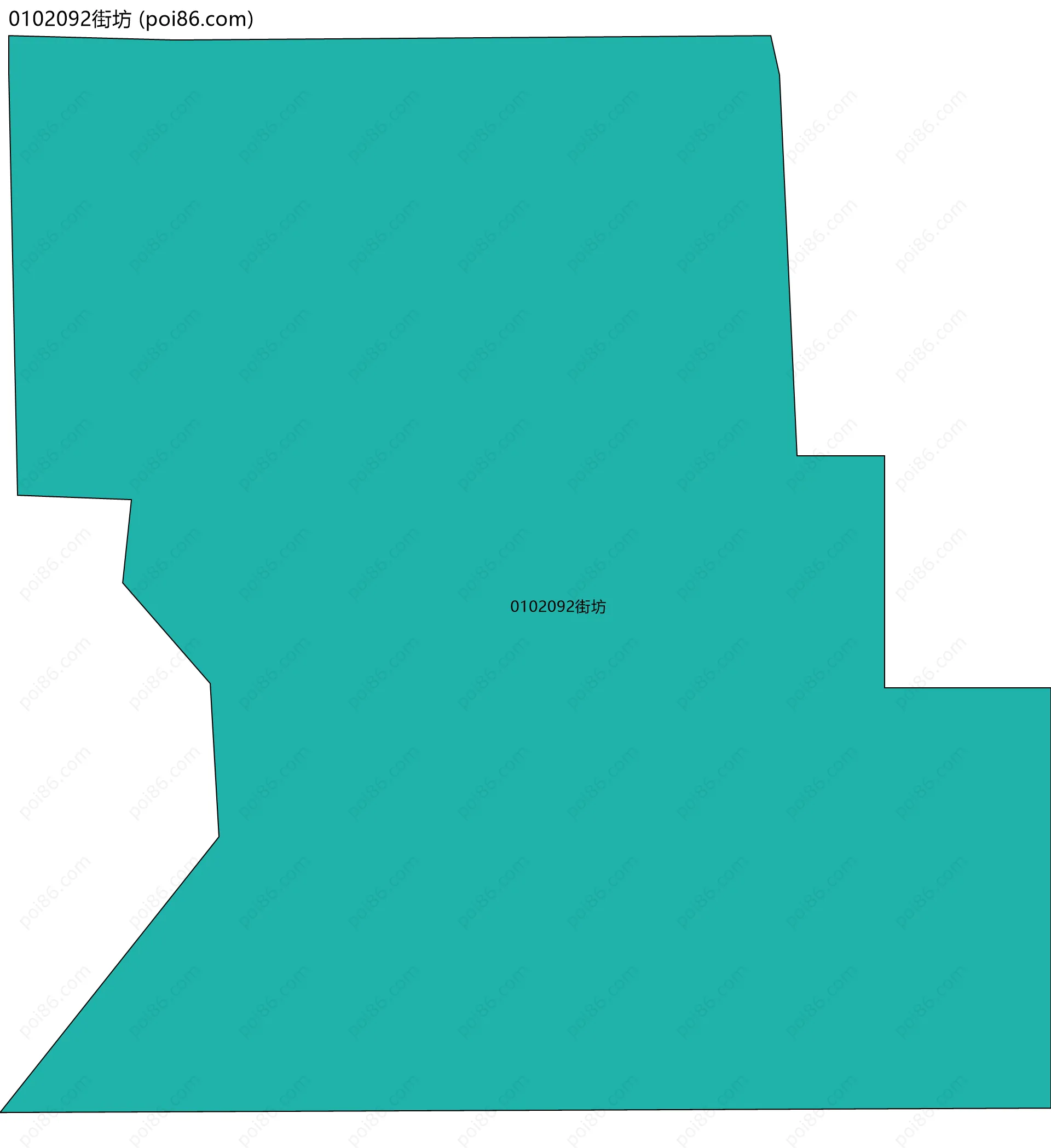 0102092街坊边界地图