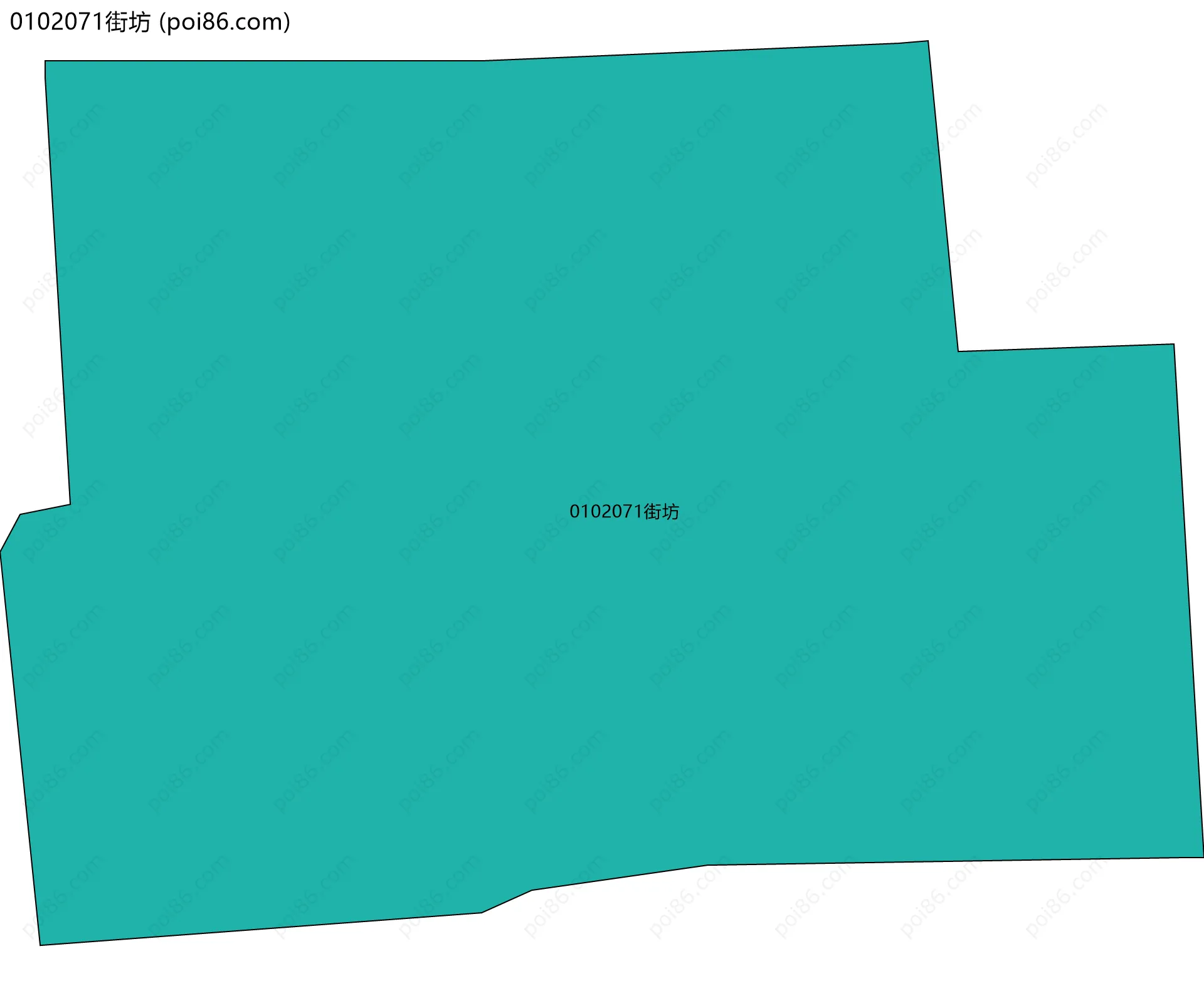 0102071街坊边界地图