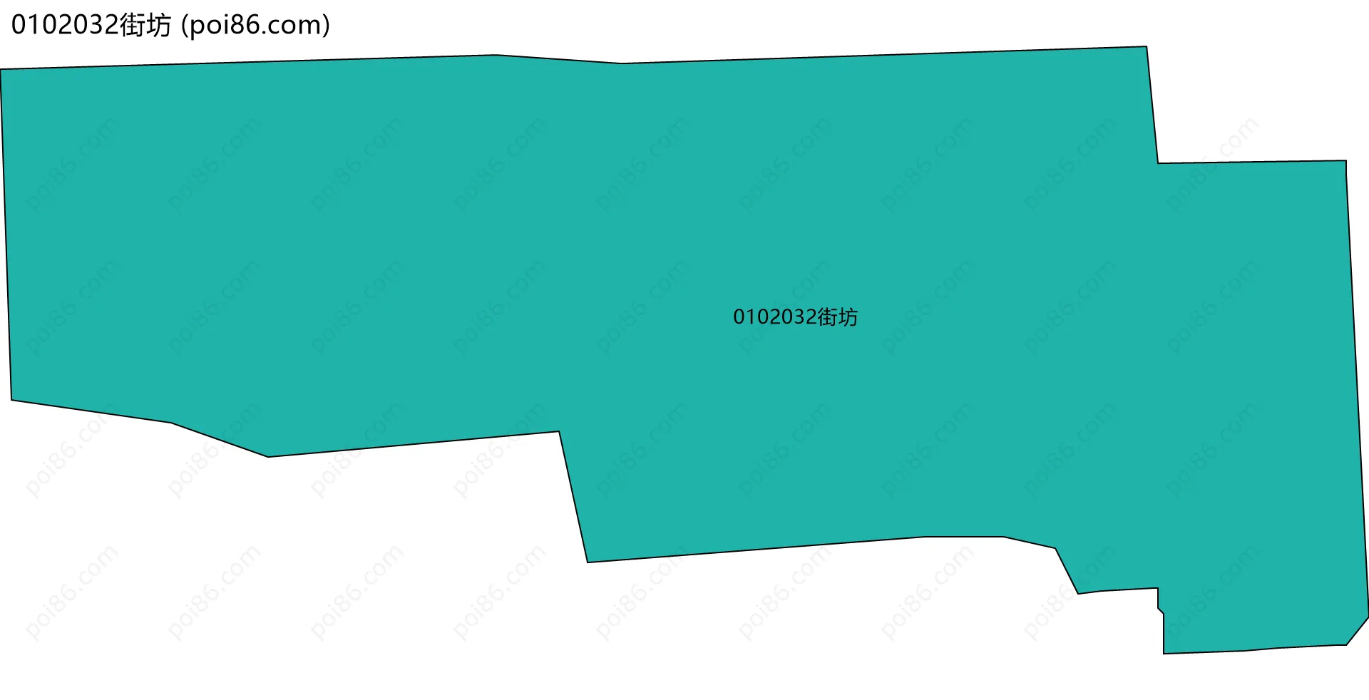 0102032街坊边界地图