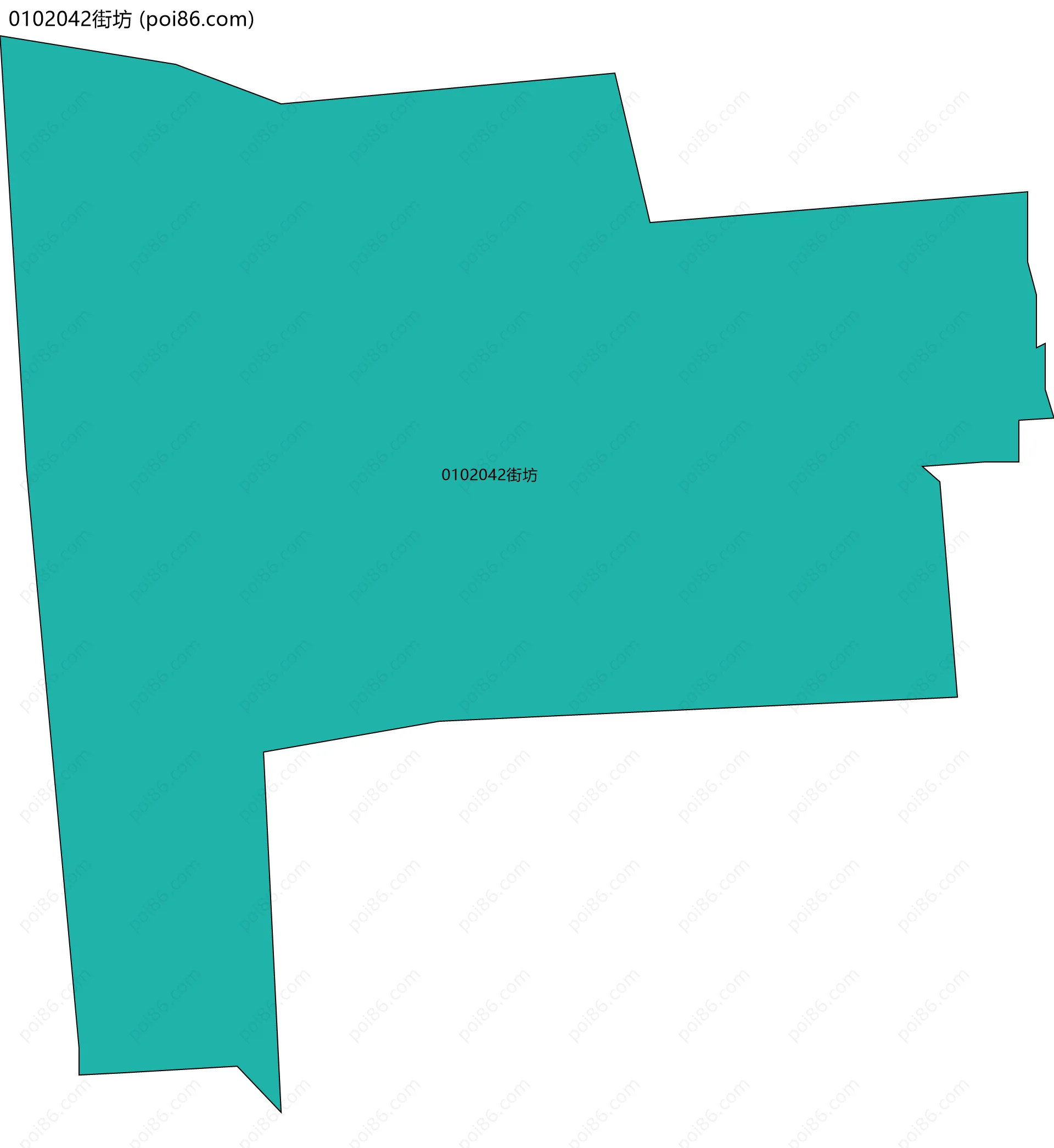 0102042街坊边界地图