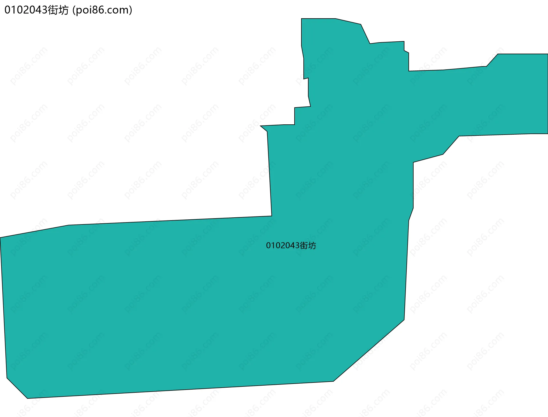 0102043街坊边界地图