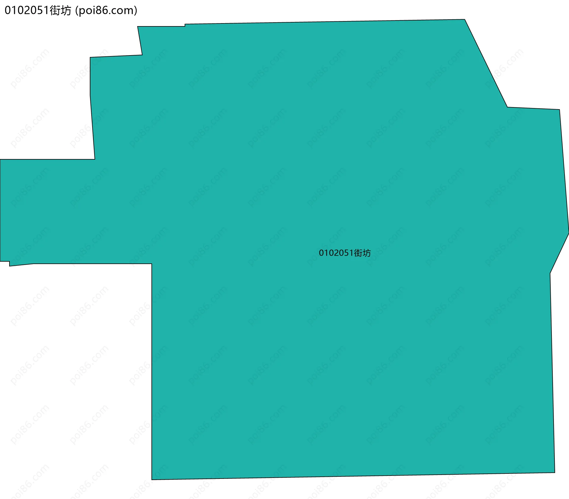 0102051街坊边界地图