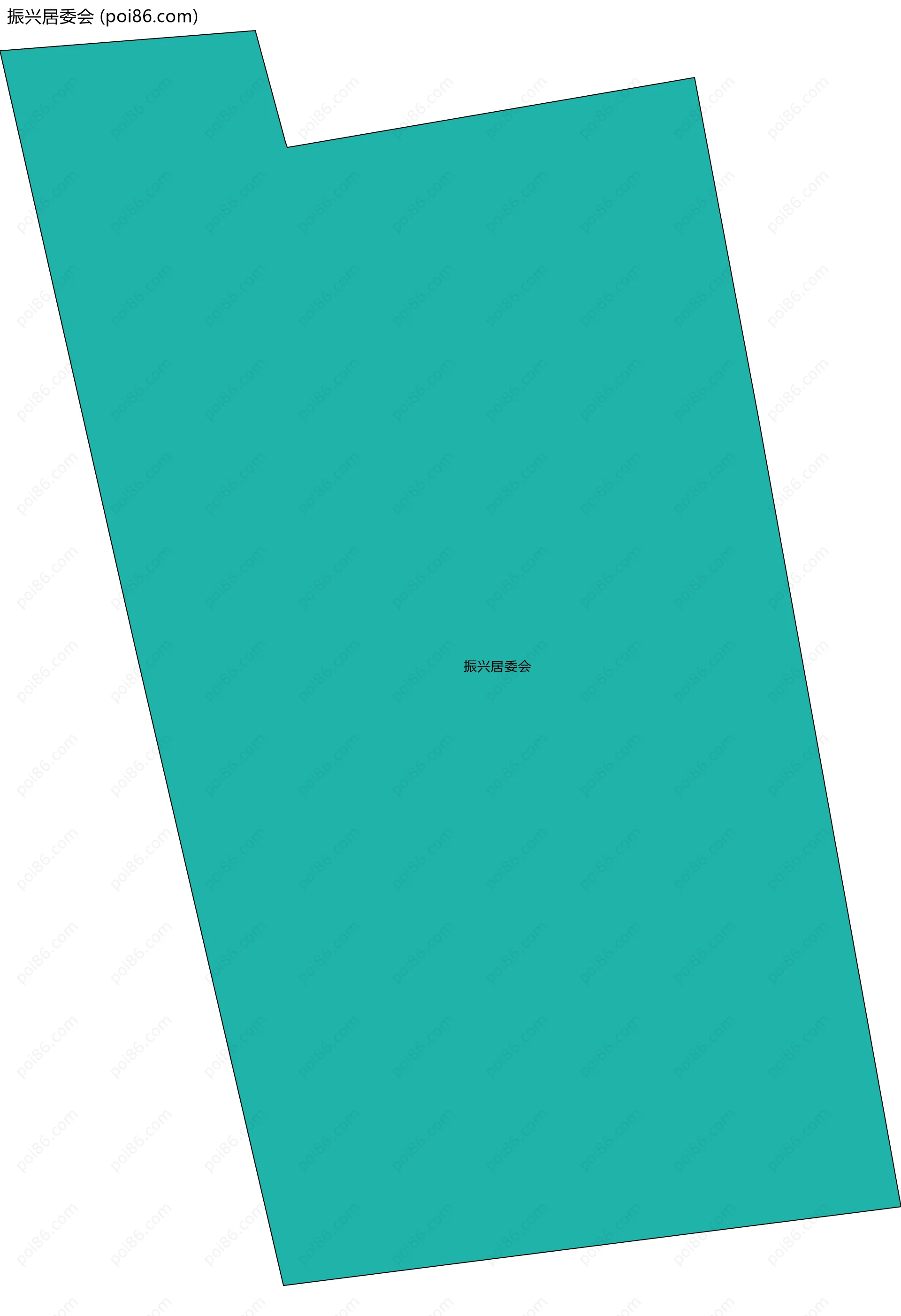 振兴居委会边界地图