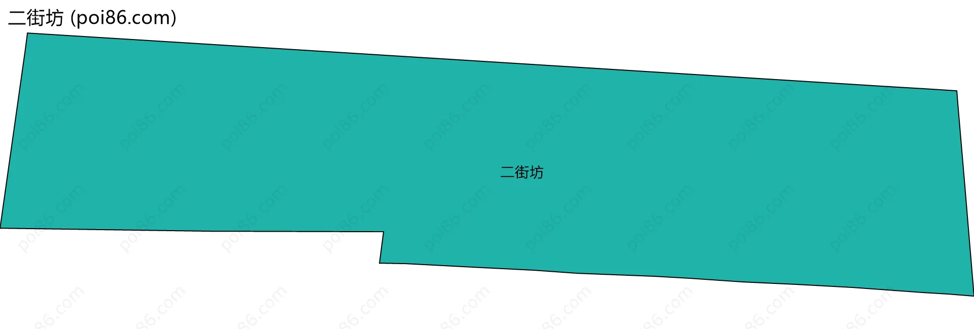 二街坊边界地图