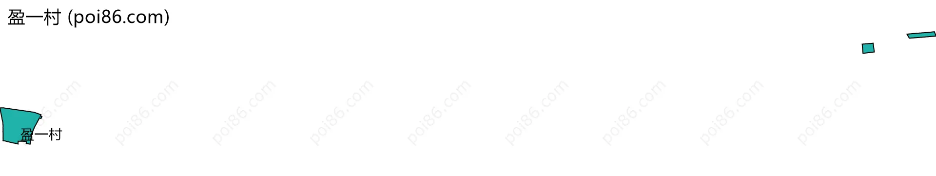 盈一村边界地图