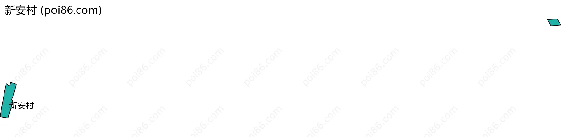 新安村边界地图