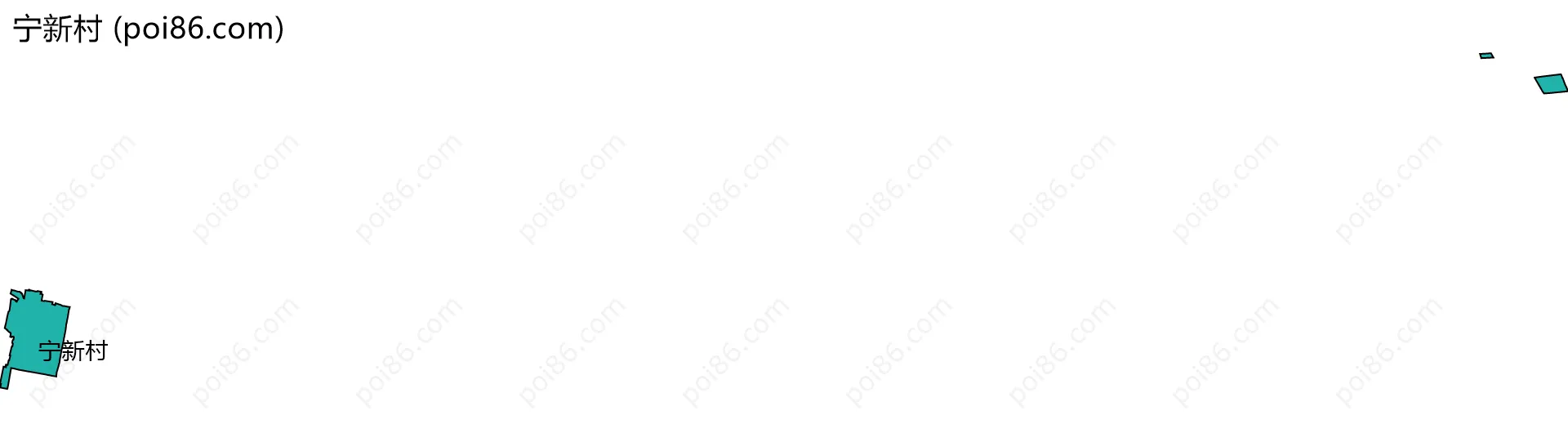 宁新村边界地图