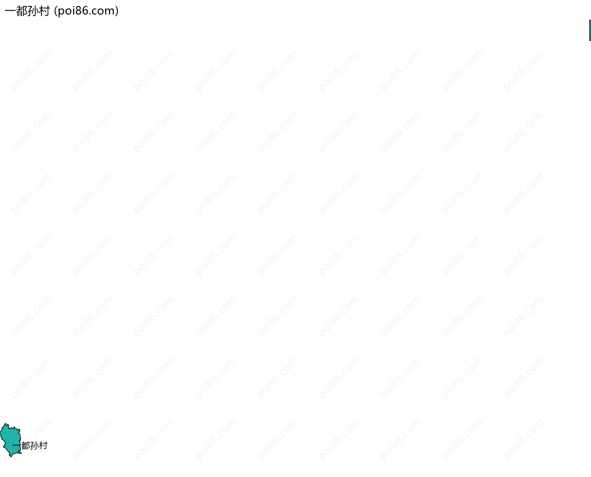 一都孙村边界地图