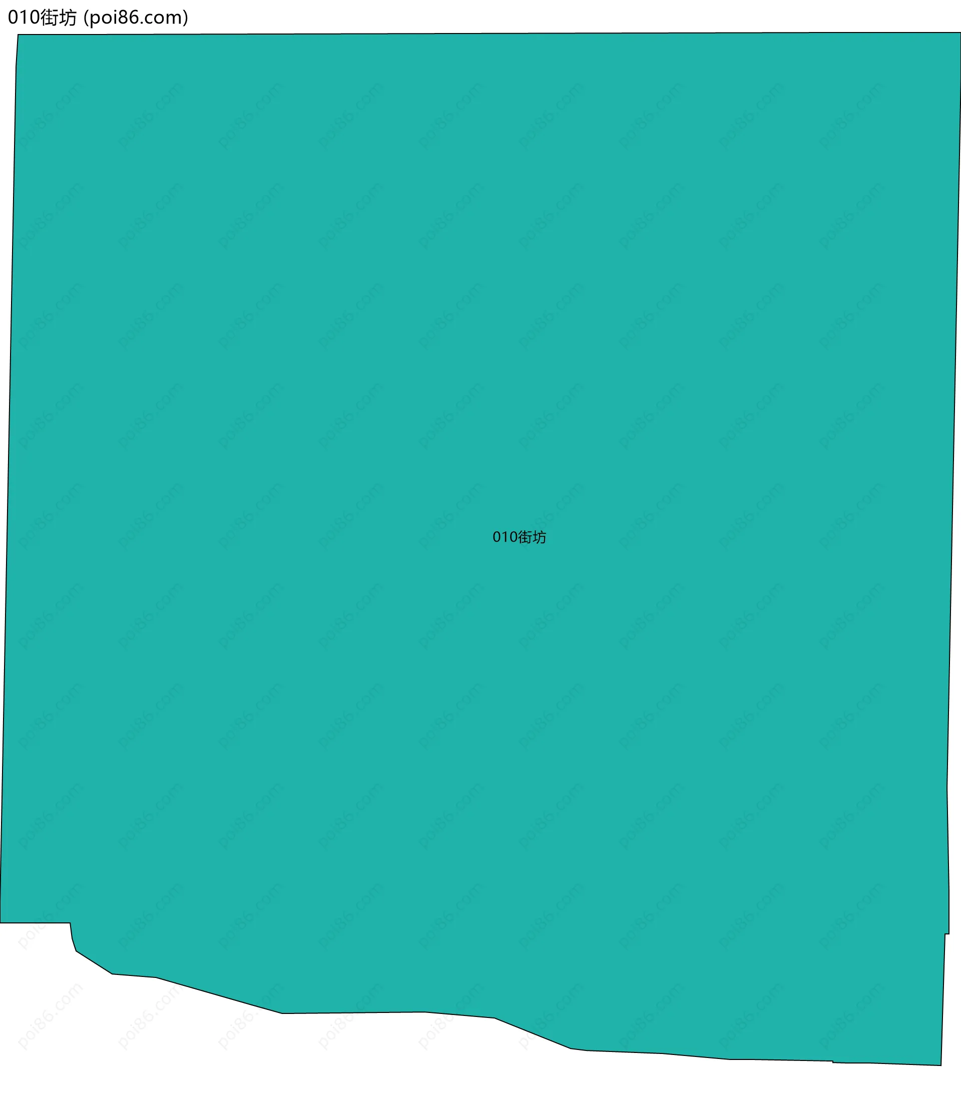 010街坊边界地图