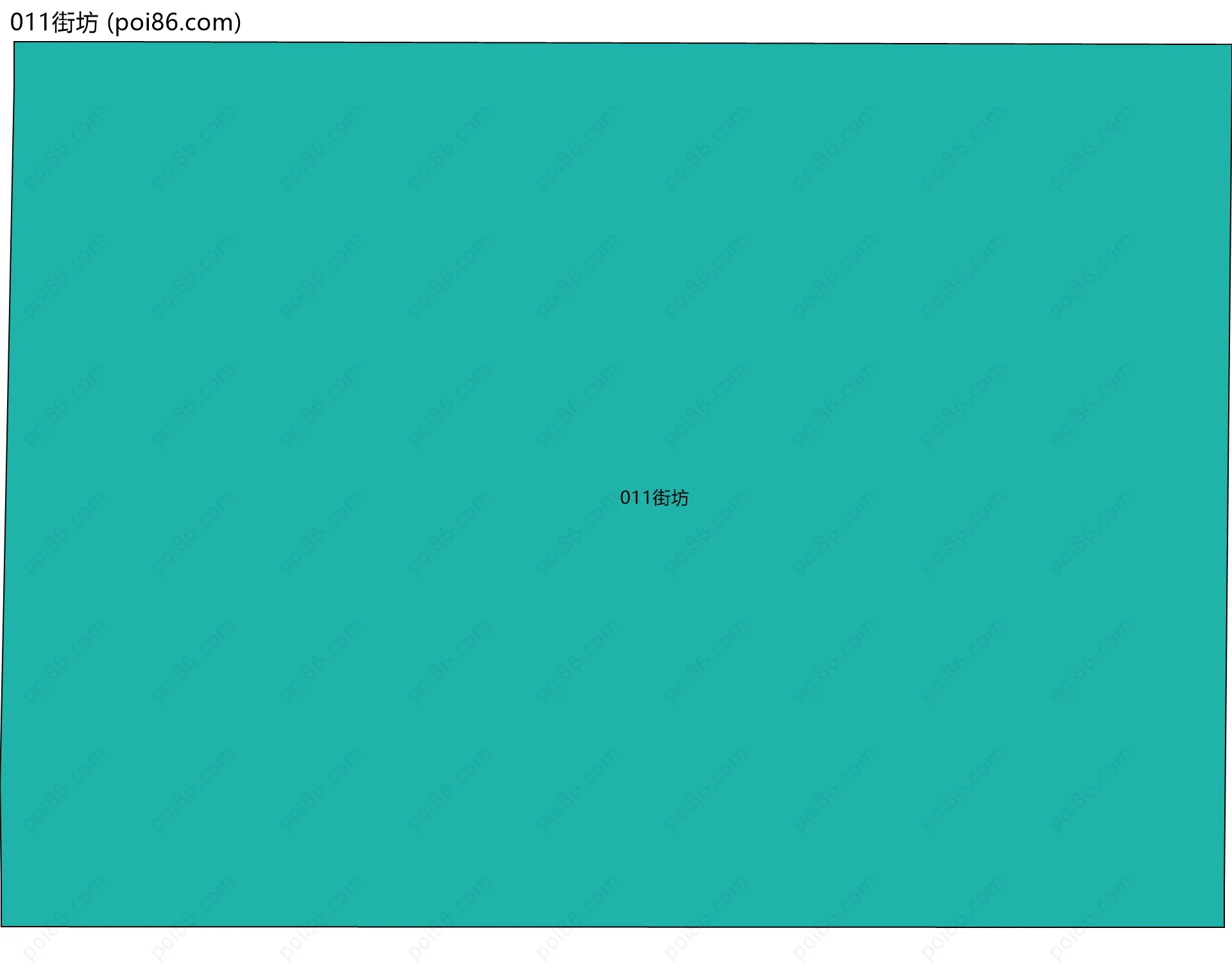011街坊边界地图