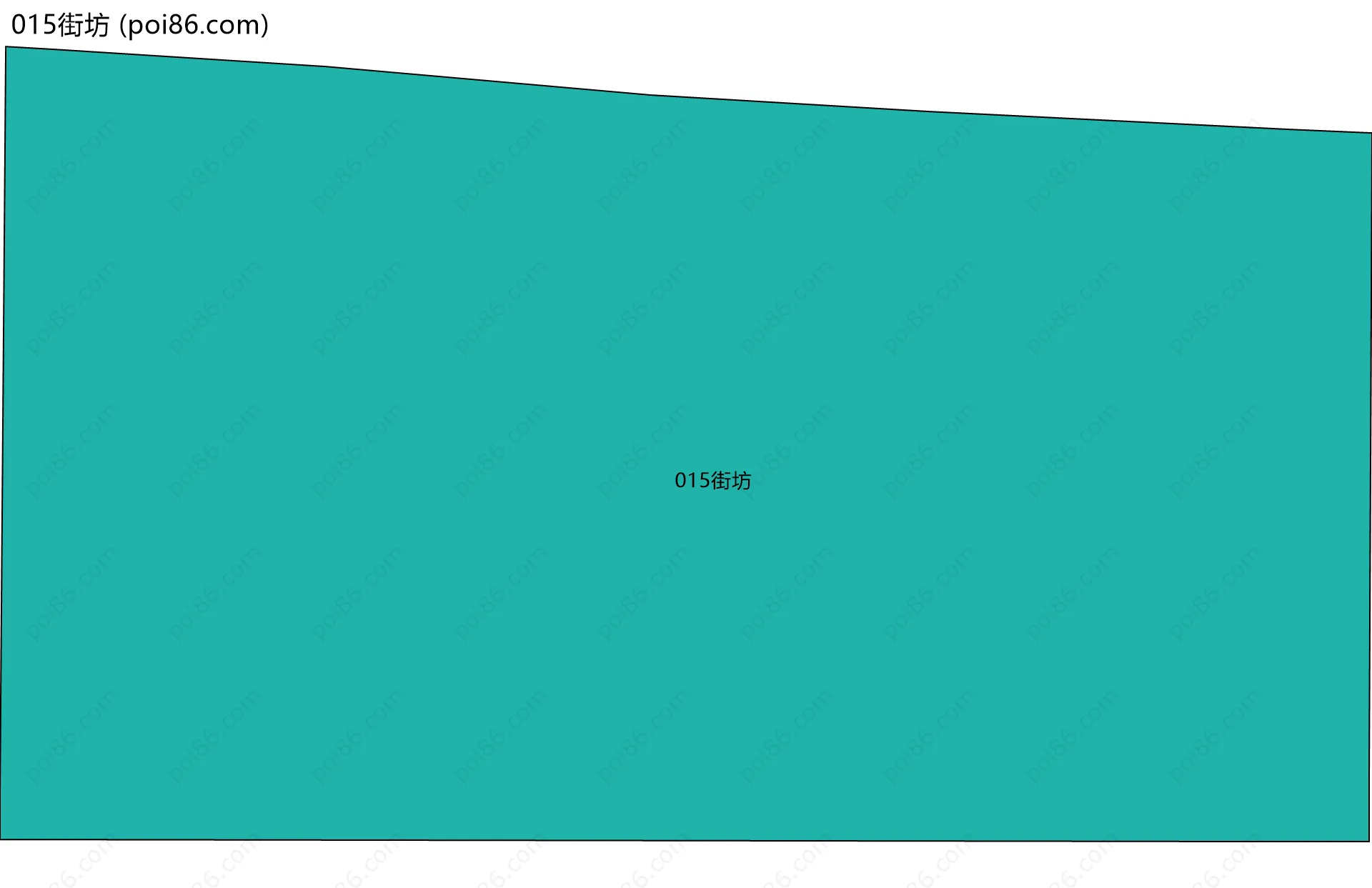 015街坊边界地图