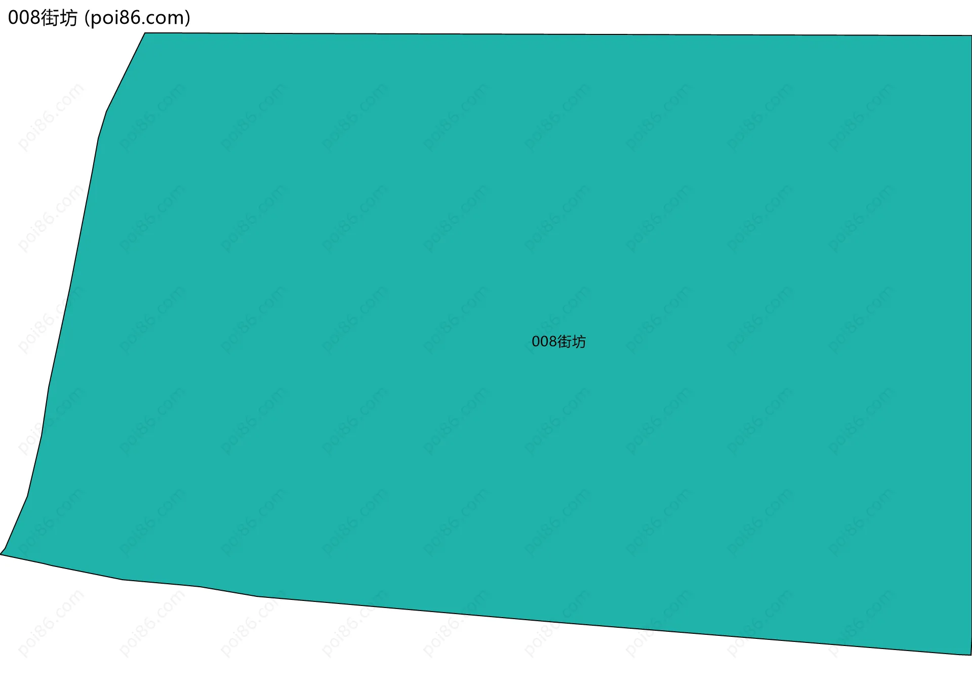 008街坊边界地图