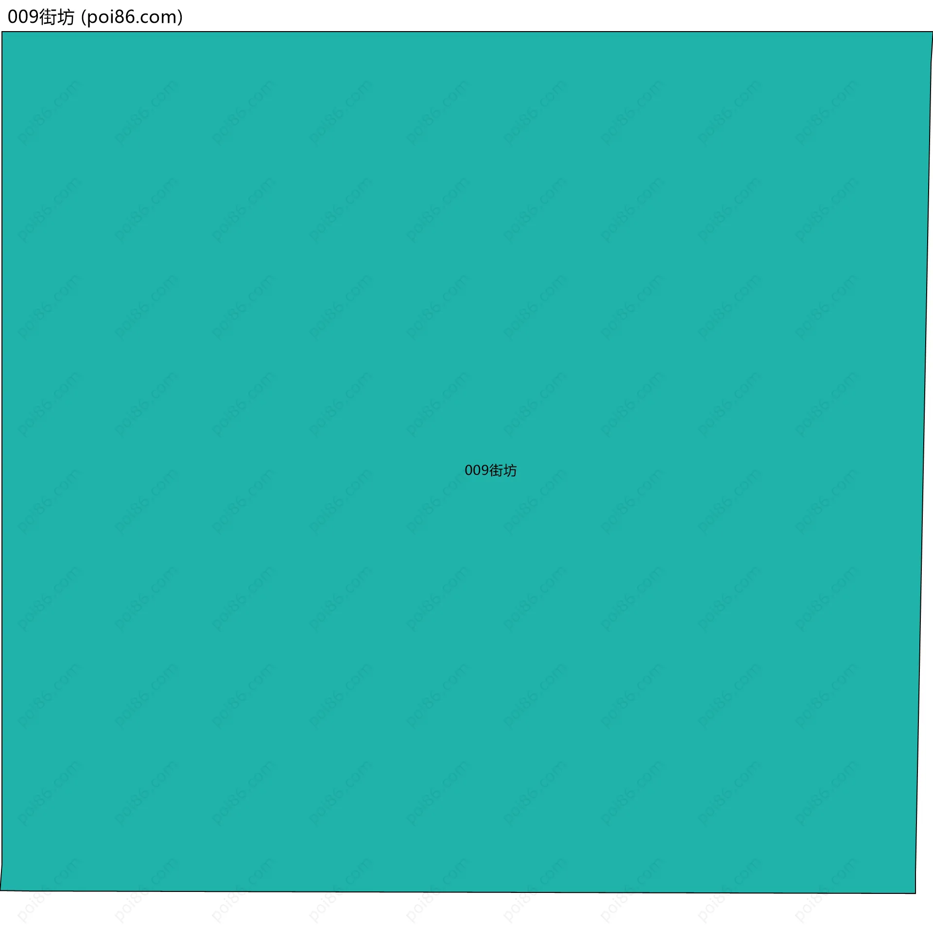 009街坊边界地图