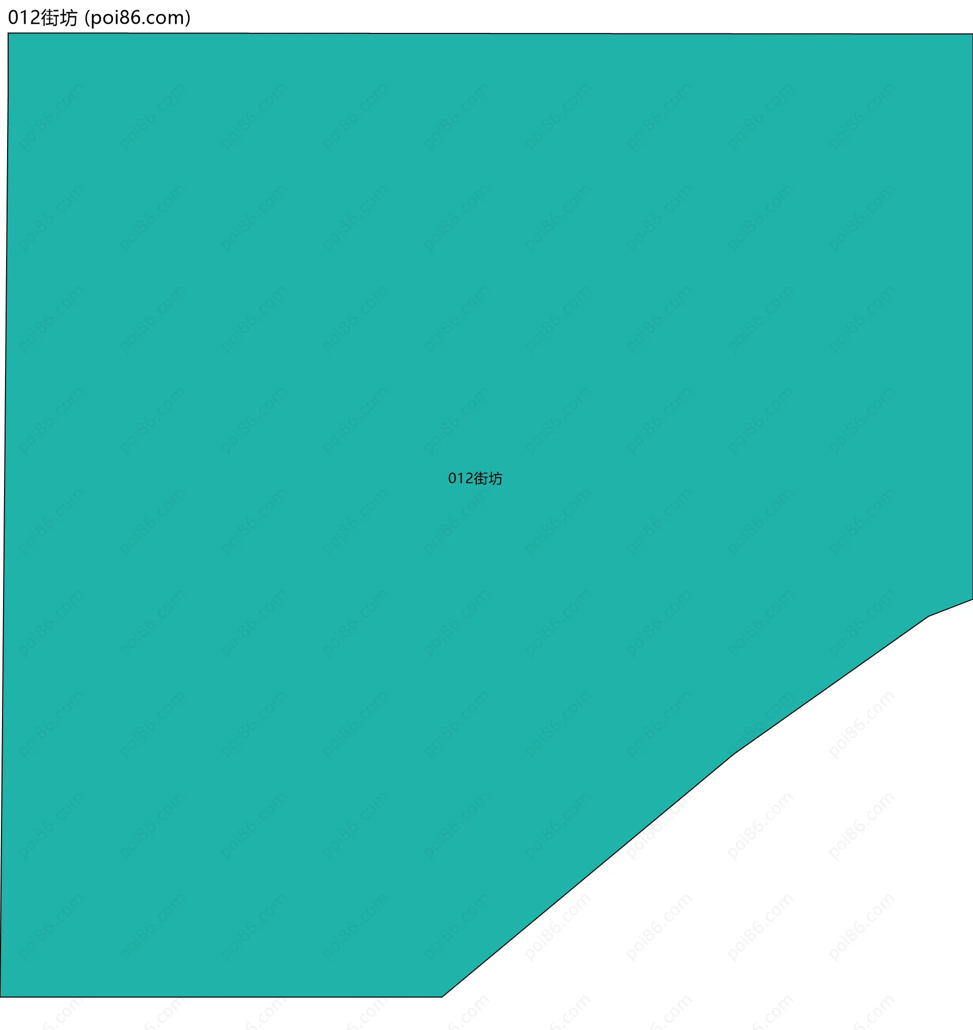 012街坊边界地图