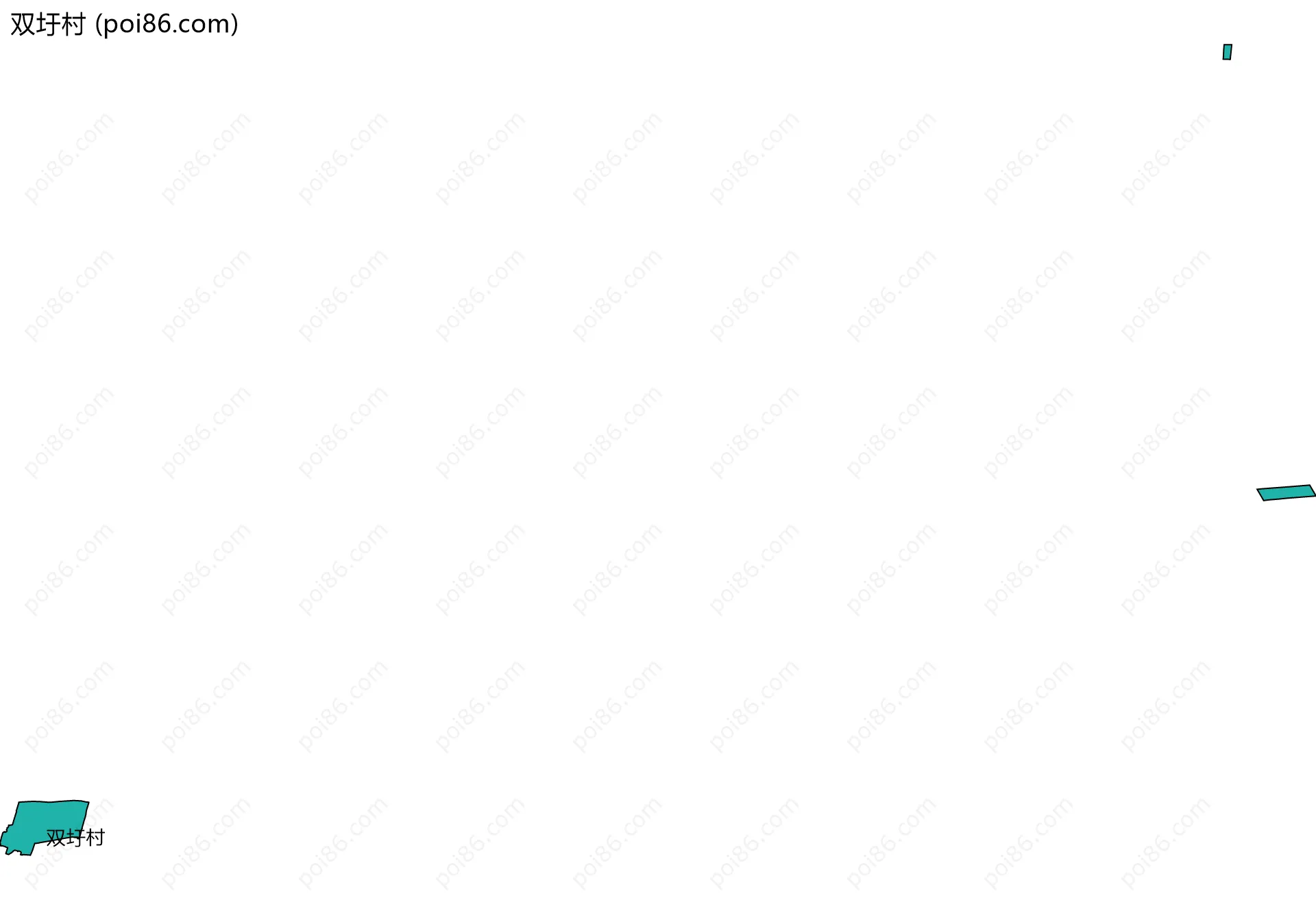 双圩村边界地图