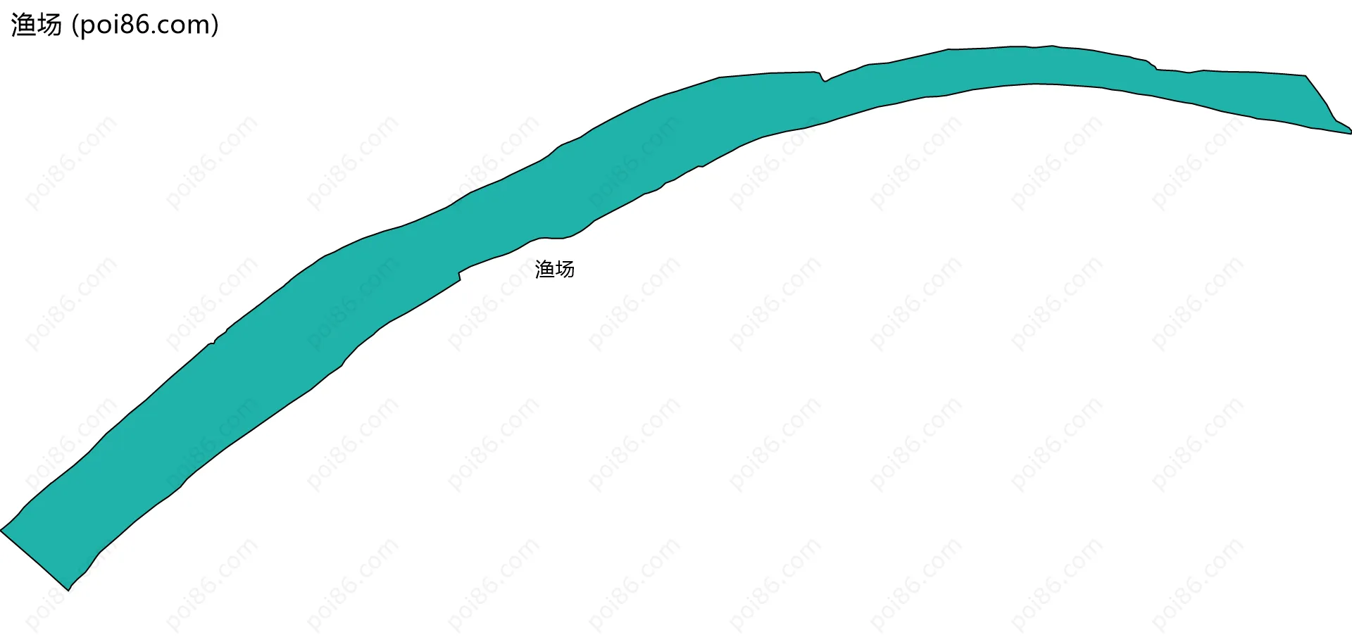 渔场边界地图