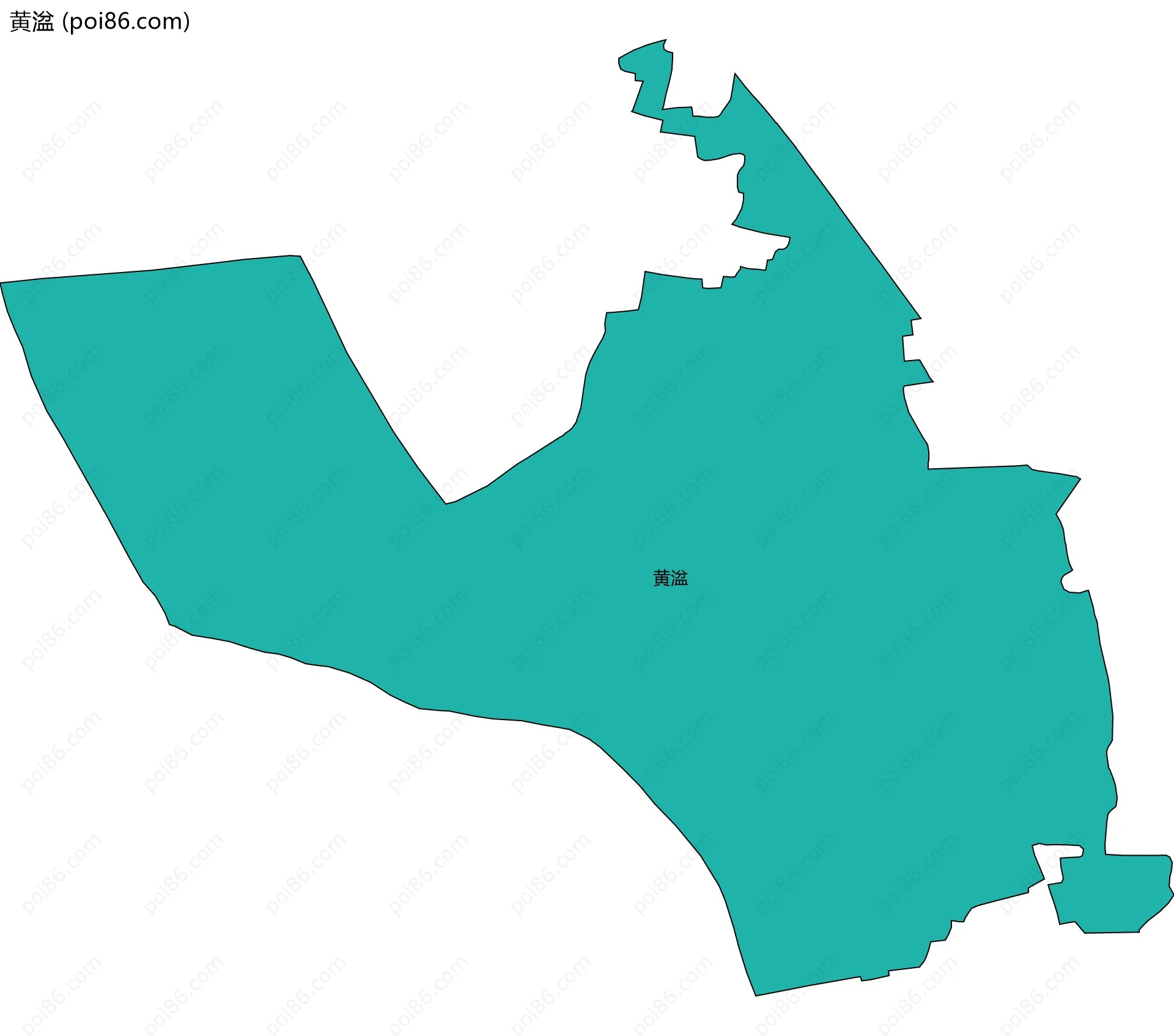 黄湓边界地图