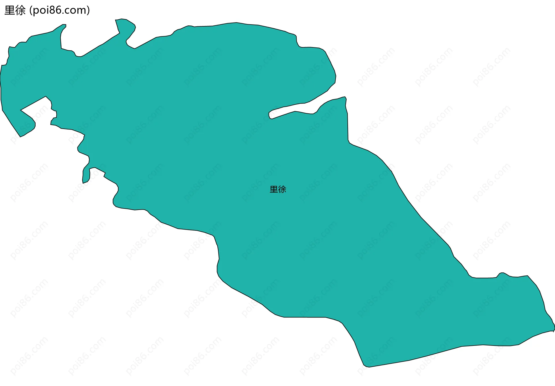 里徐边界地图