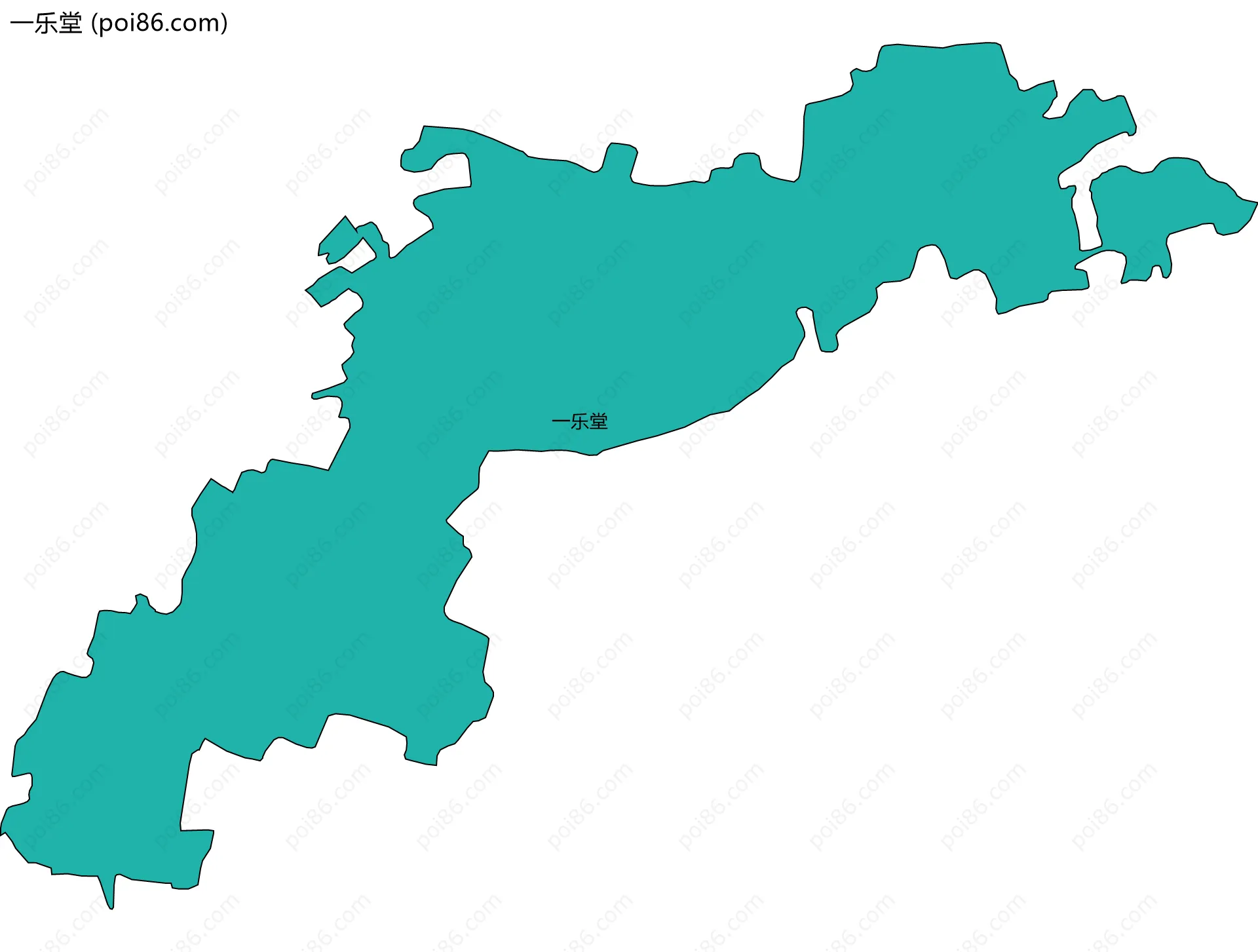 一乐堂边界地图