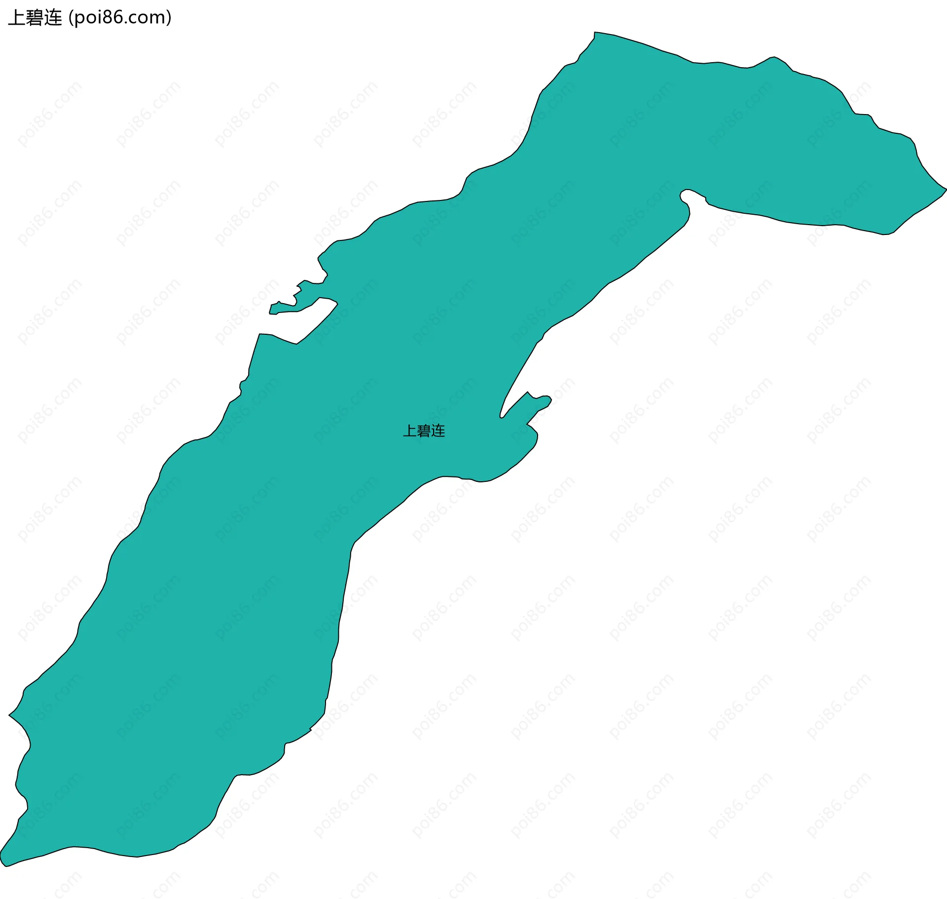 上碧连边界地图